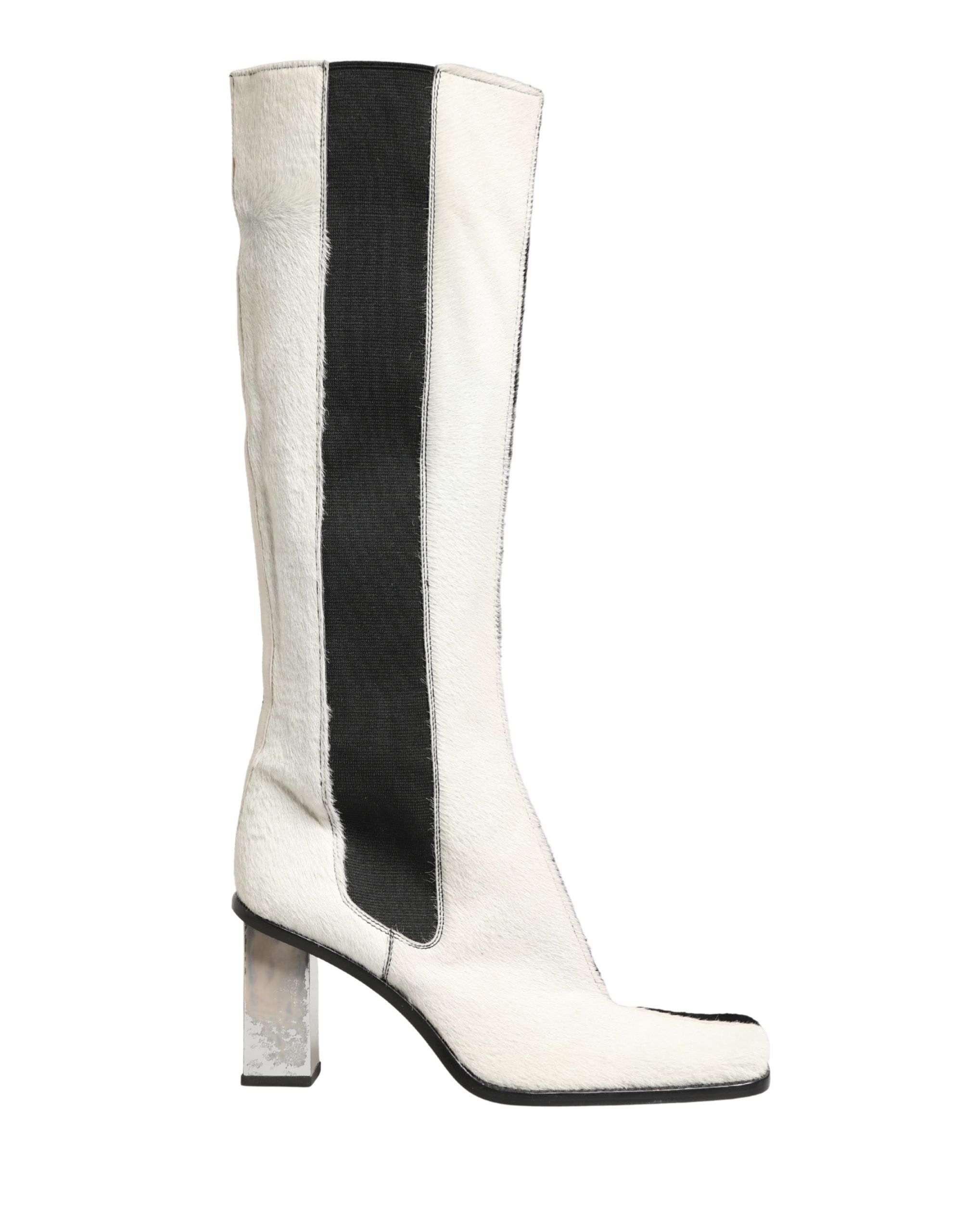 Leather Knee High Boots Women's Shoes (Pre-Owned) - Dolce & Gabbana - Modalova