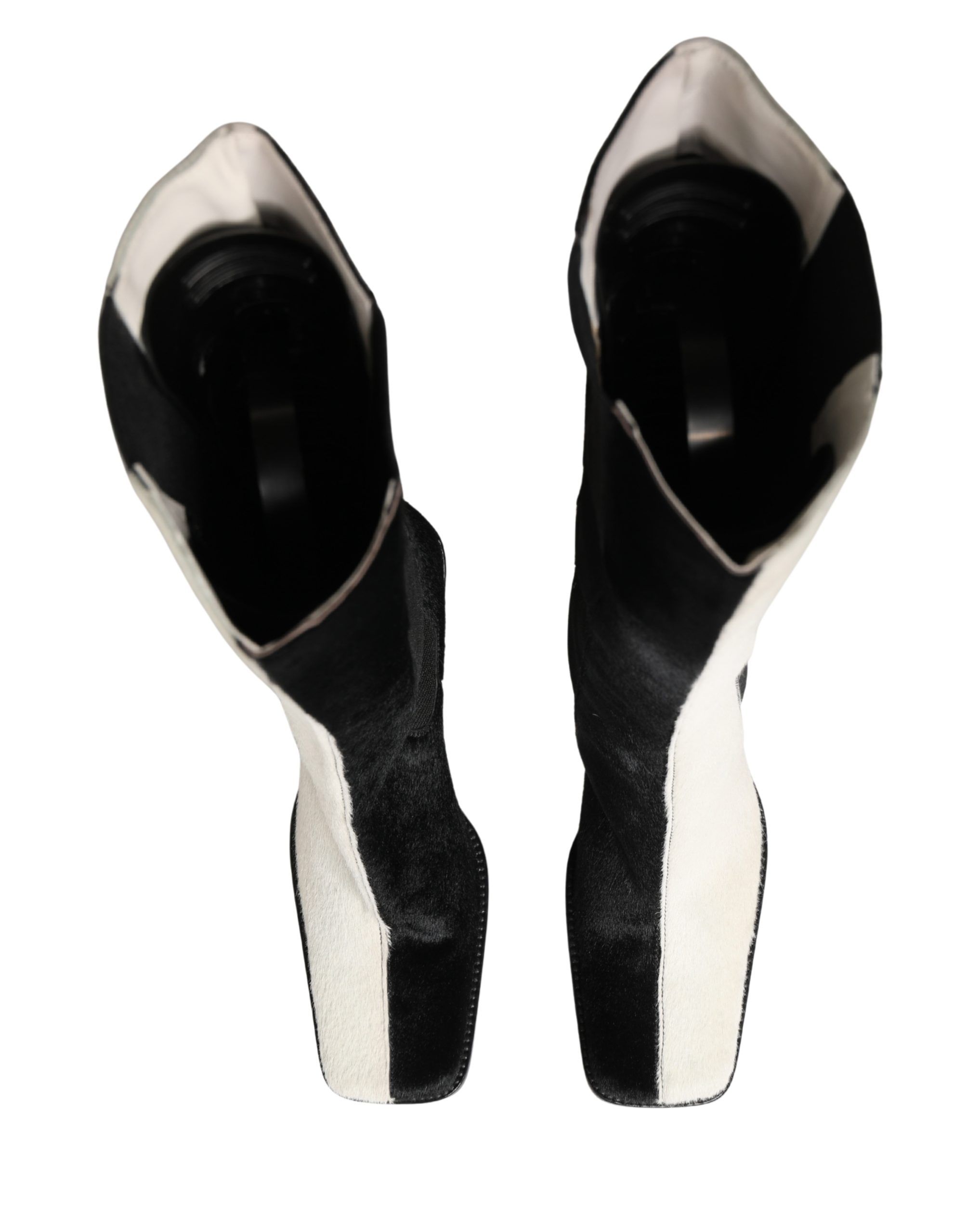 Leather Knee High Boots Women's Shoes (Pre-Owned) - Dolce & Gabbana - Modalova