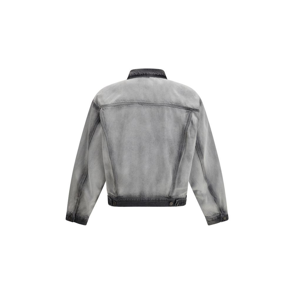 Cotton Denim Men's Jacket - Diesel - Modalova