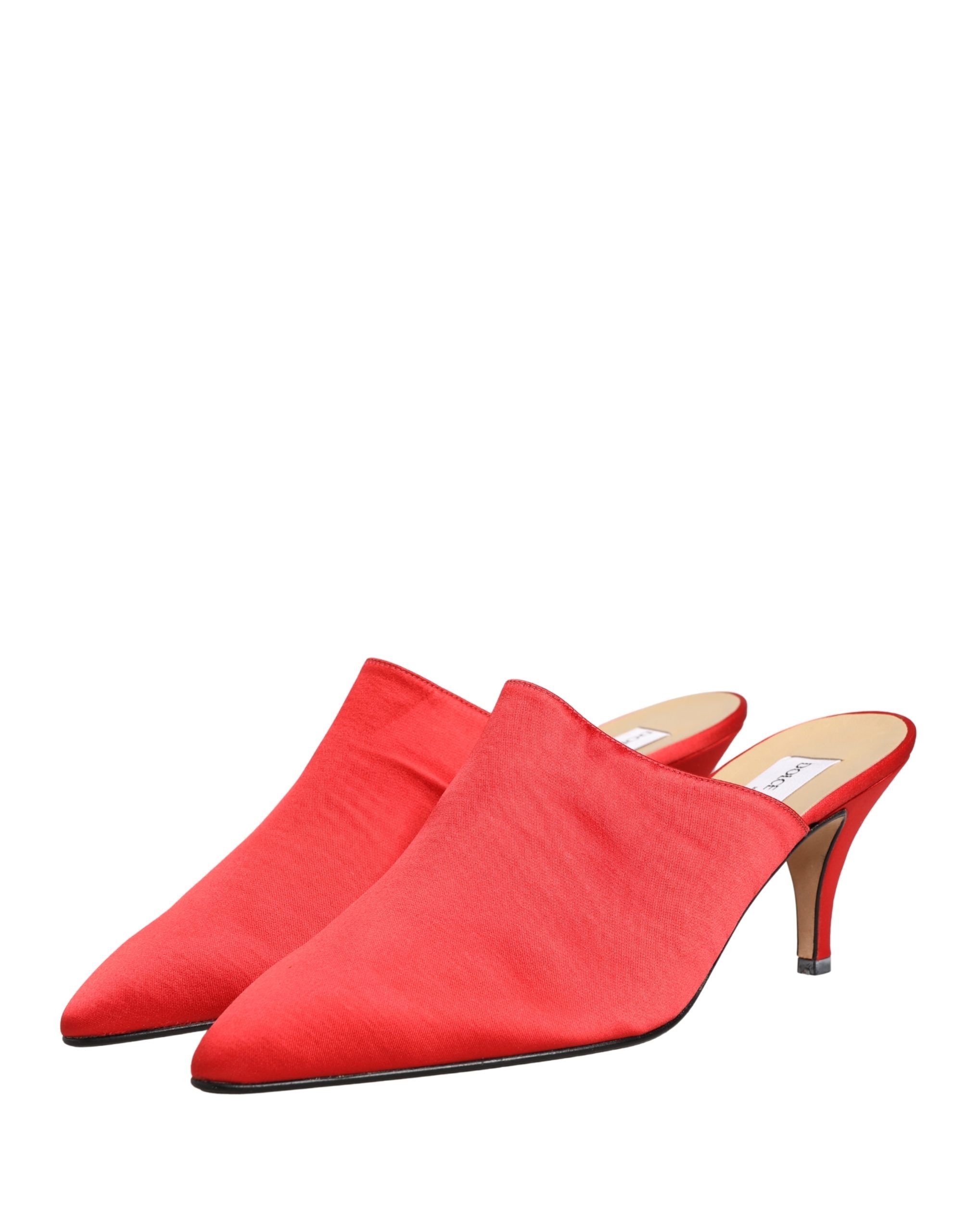 Suede Heel Mule Women's Shoes - Dolce & Gabbana - Modalova