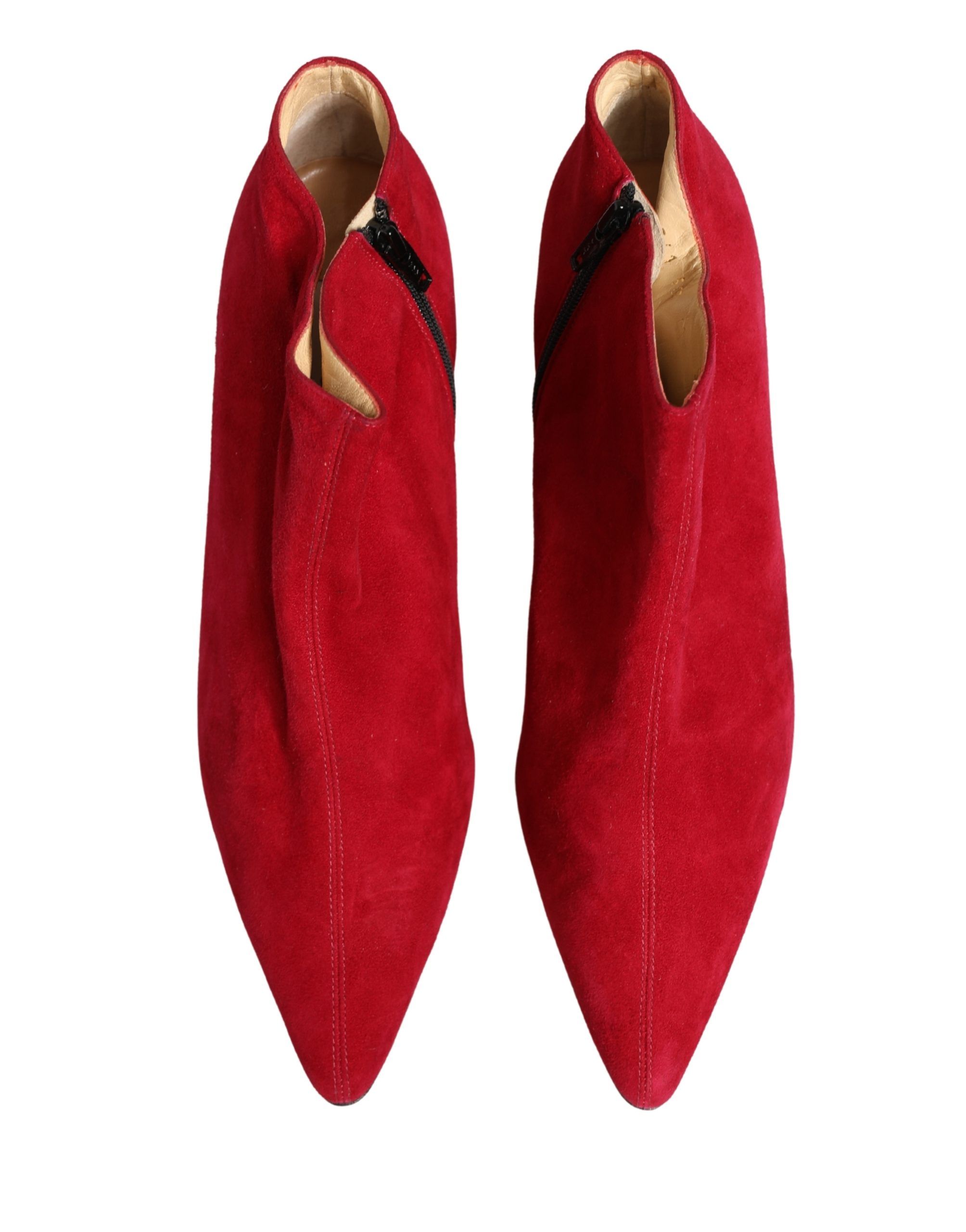 Suede Ankle Boots Women's Shoes - Dolce & Gabbana - Modalova