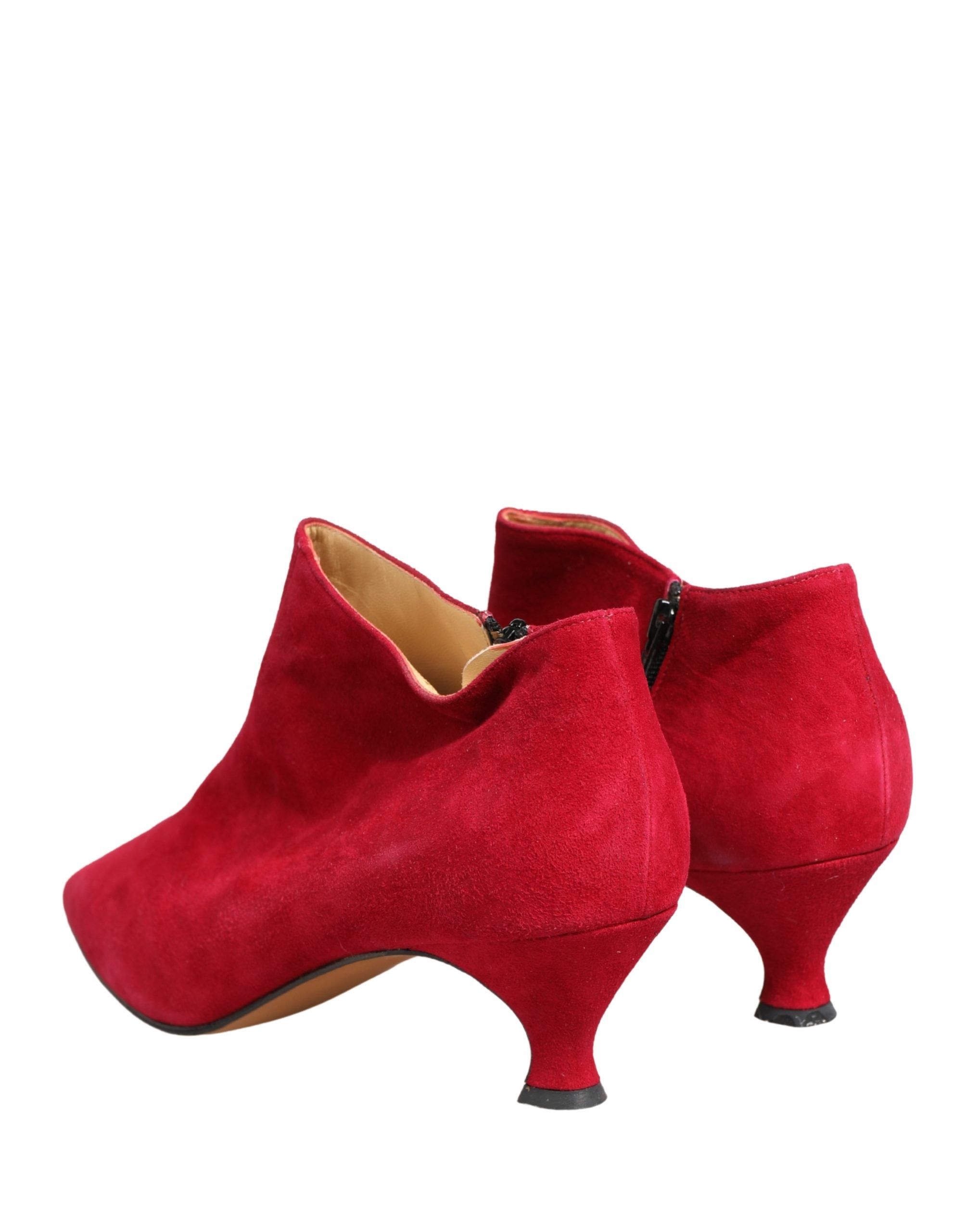 Suede Ankle Boots Women's Shoes - Dolce & Gabbana - Modalova