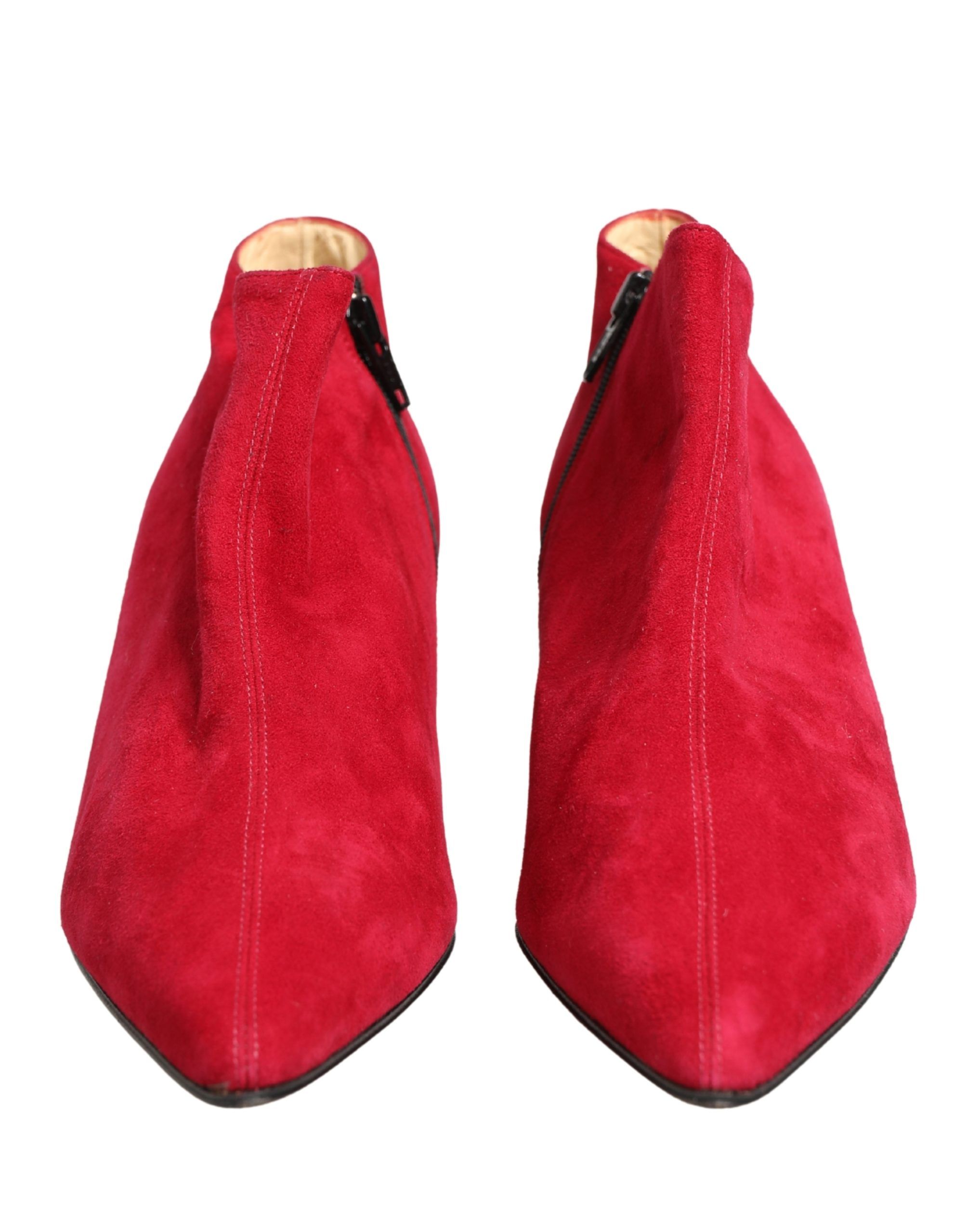 Suede Ankle Boots Women's Shoes - Dolce & Gabbana - Modalova