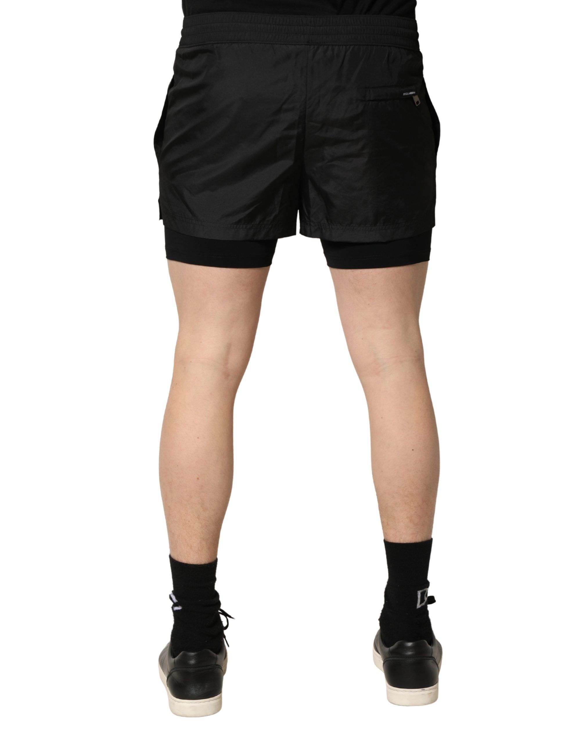 Polyester Drawstring Men Shorts Men's Swimwear - Dolce & Gabbana - Modalova