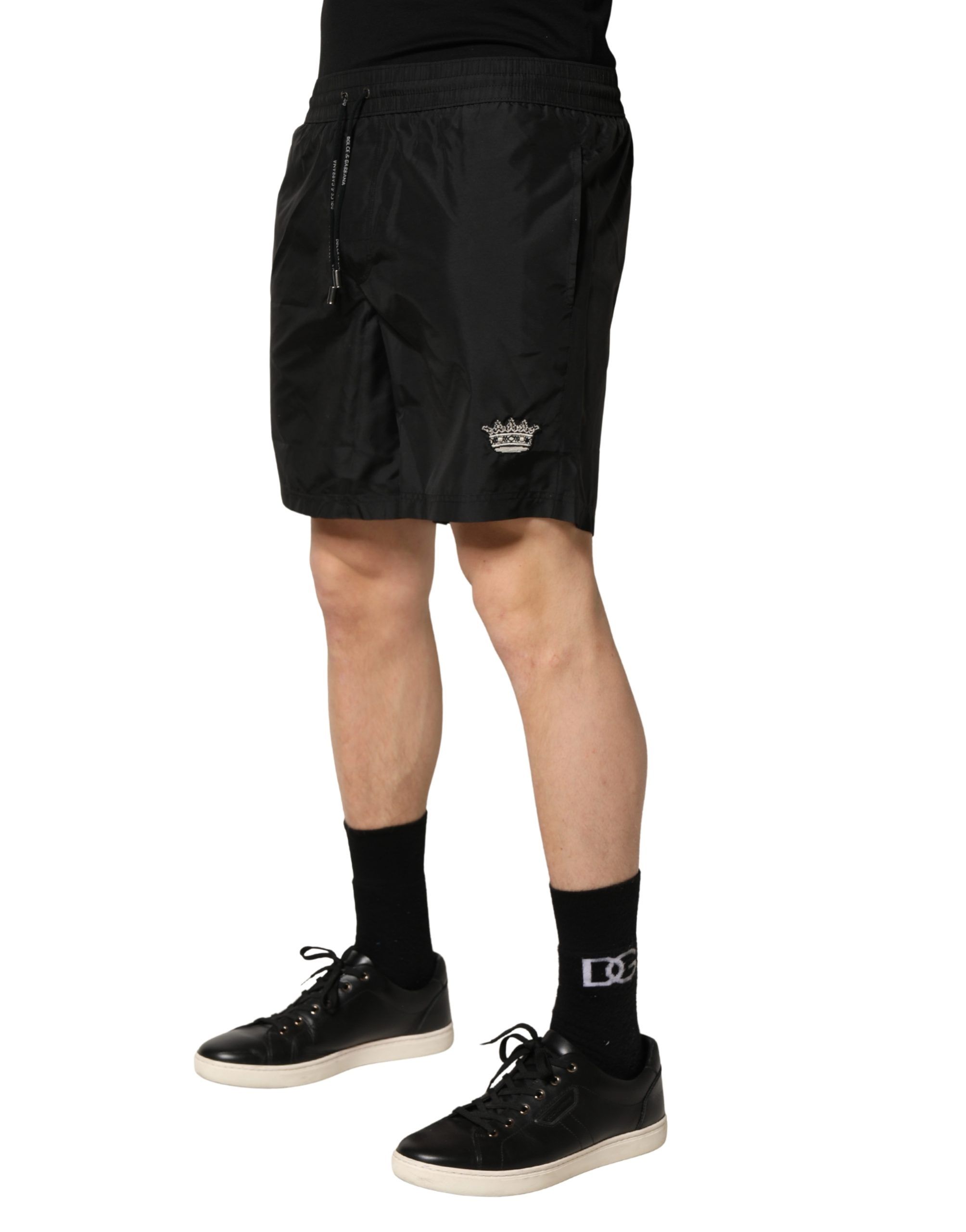 Polyester Drawstring Men Shorts Men's Swimwear - Dolce & Gabbana - Modalova
