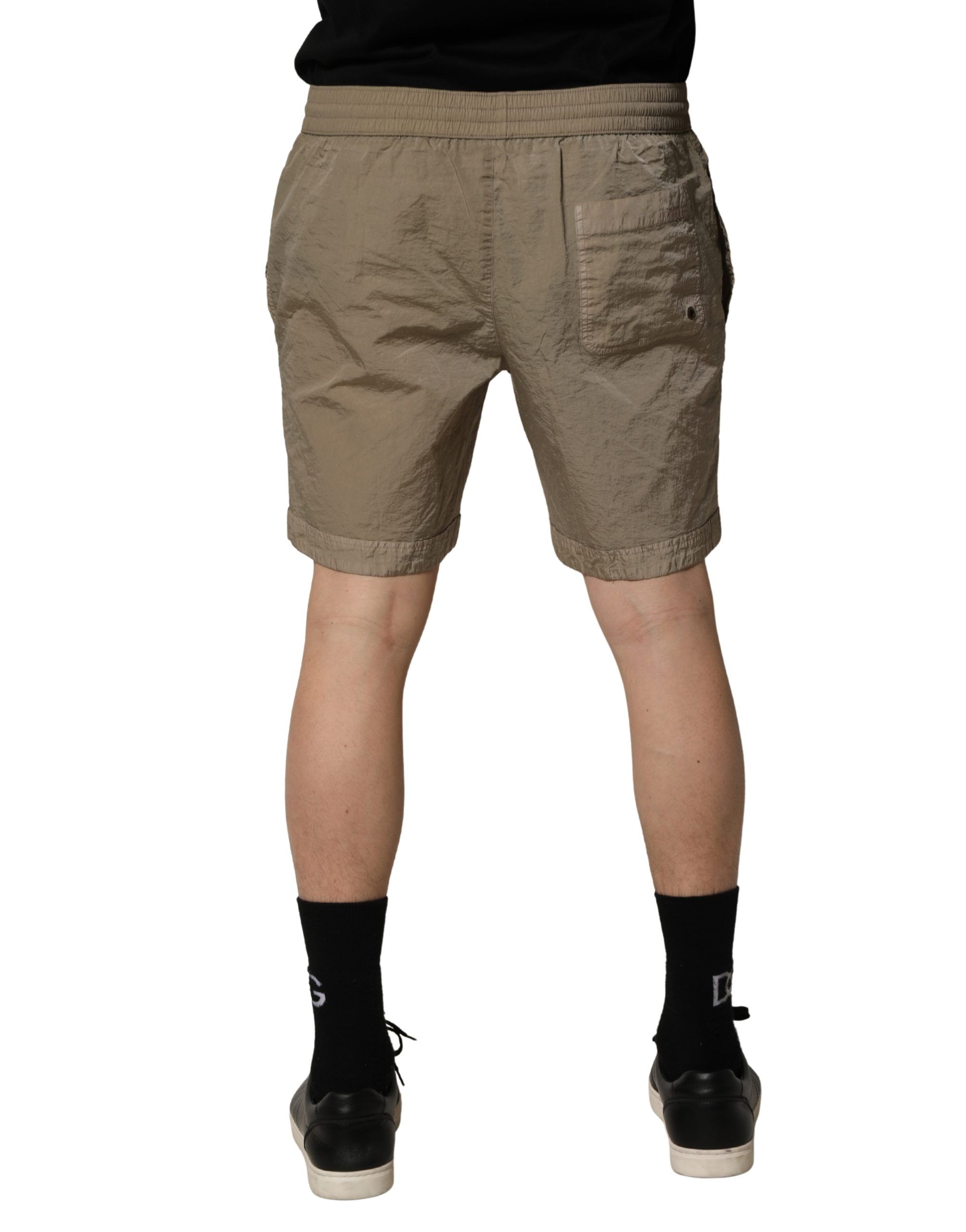 Nylon Drawstring Swim Shorts Men's Swimwear - Dolce & Gabbana - Modalova