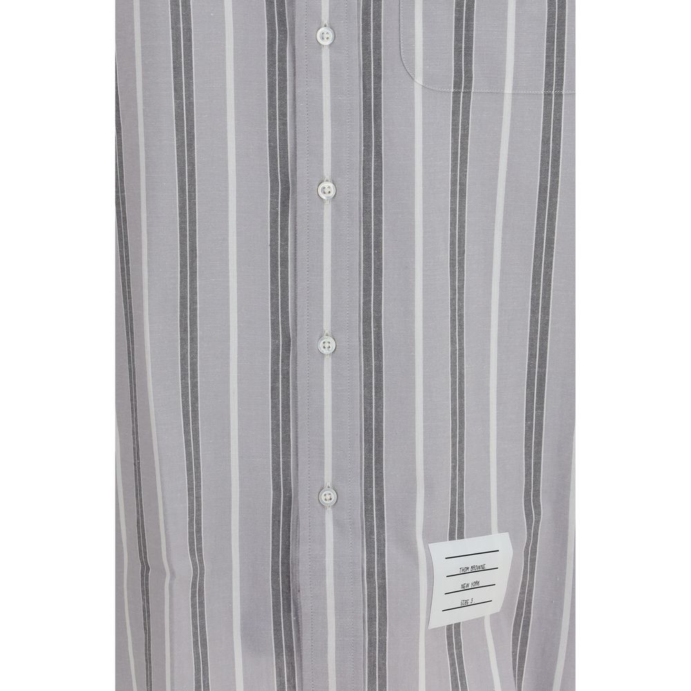 Cotton Pattern Men's Shirt - Thom Browne - Modalova