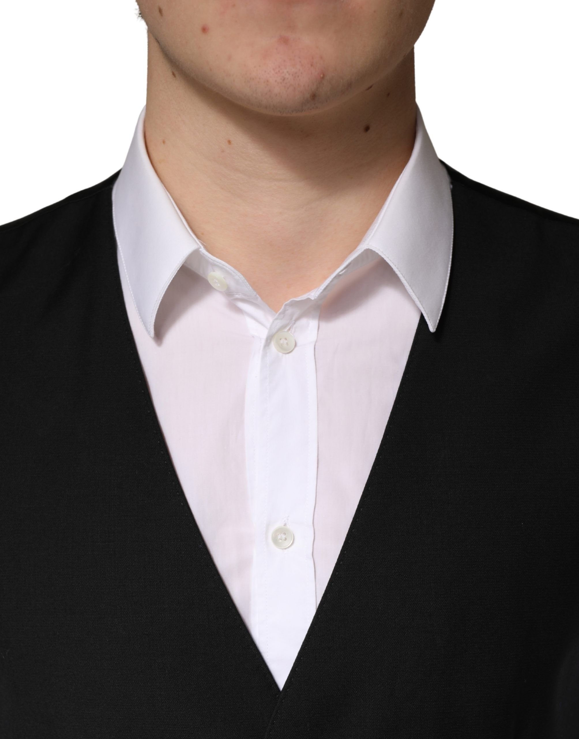 Wool Single Breasted Men Waistcoat Men's Vest (Pre-Owned) - Dolce & Gabbana - Modalova