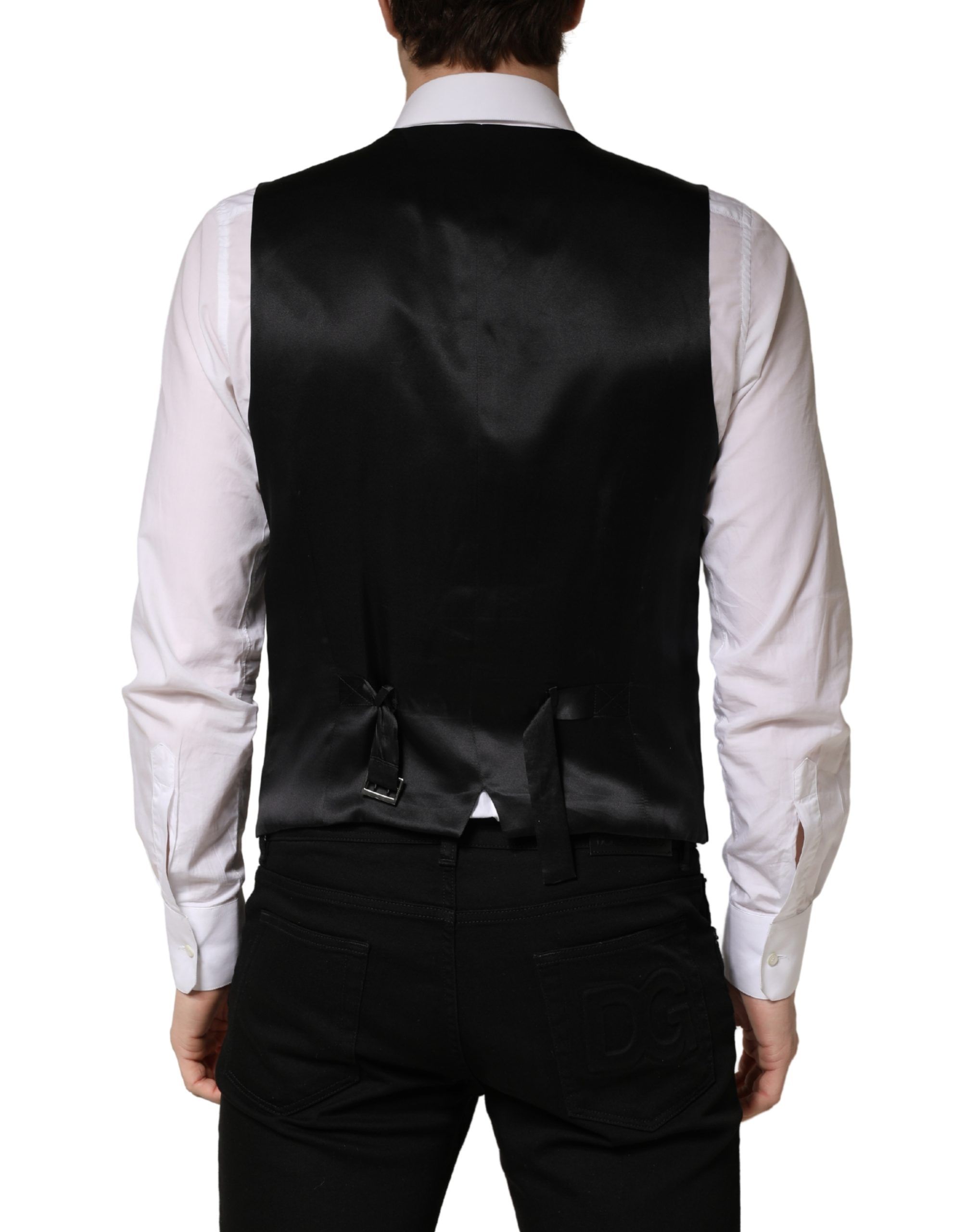 Wool Single Breasted Men Waistcoat Men's Vest (Pre-Owned) - Dolce & Gabbana - Modalova