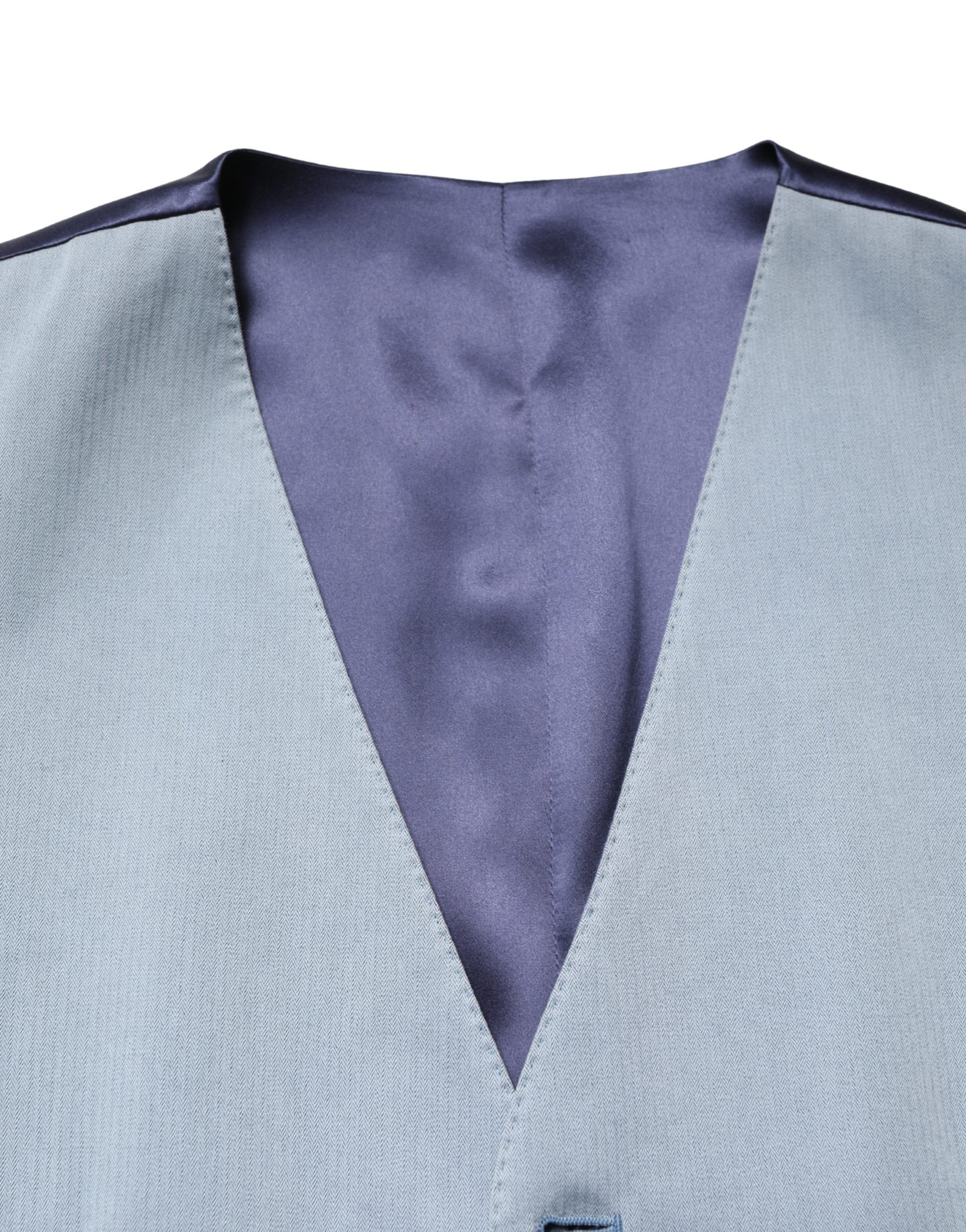 Wool Single Breasted Men Waistcoat Men's Vest - Dolce & Gabbana - Modalova