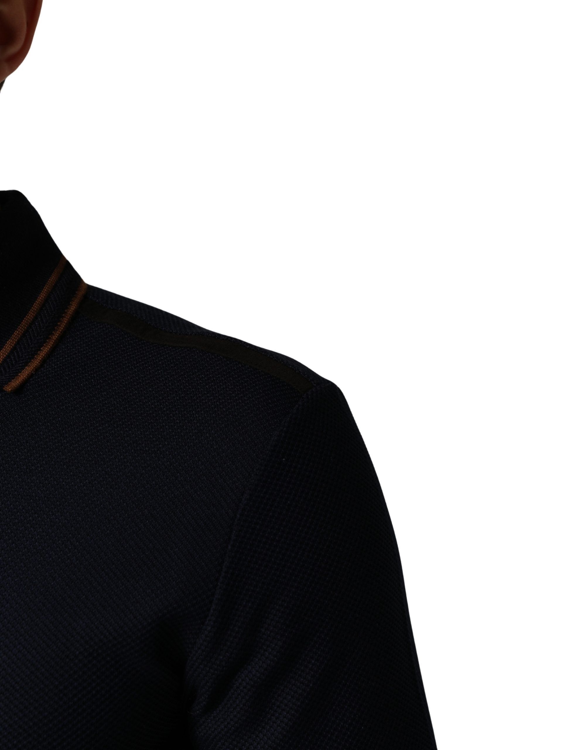 Dark Silk Short Sleeve Men Polo Men's T-shirt - Dolce & Gabbana - Modalova