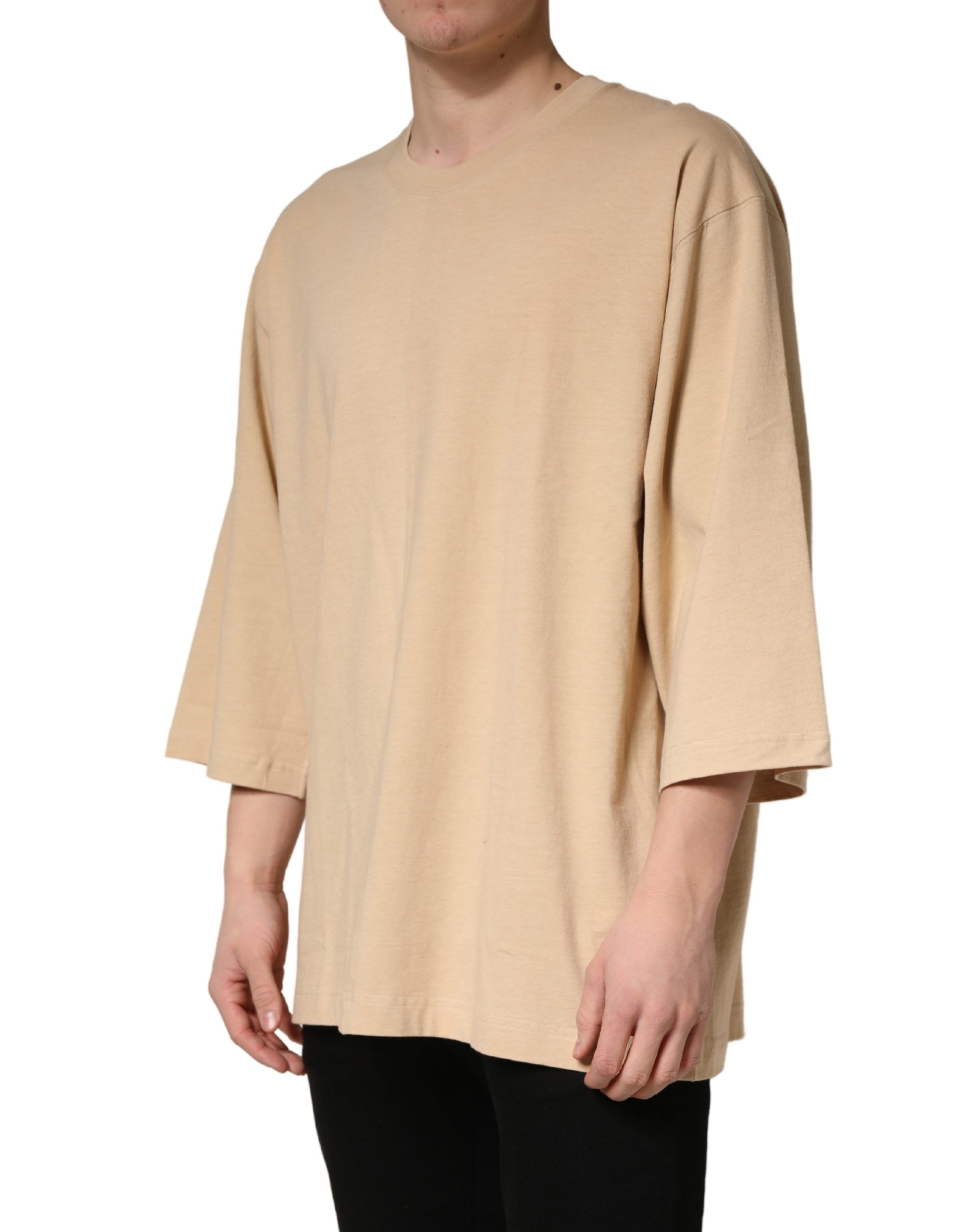Cotton Roundneck Oversized Fit Men's T-shirt (Pre-Owned) - Dolce & Gabbana - Modalova