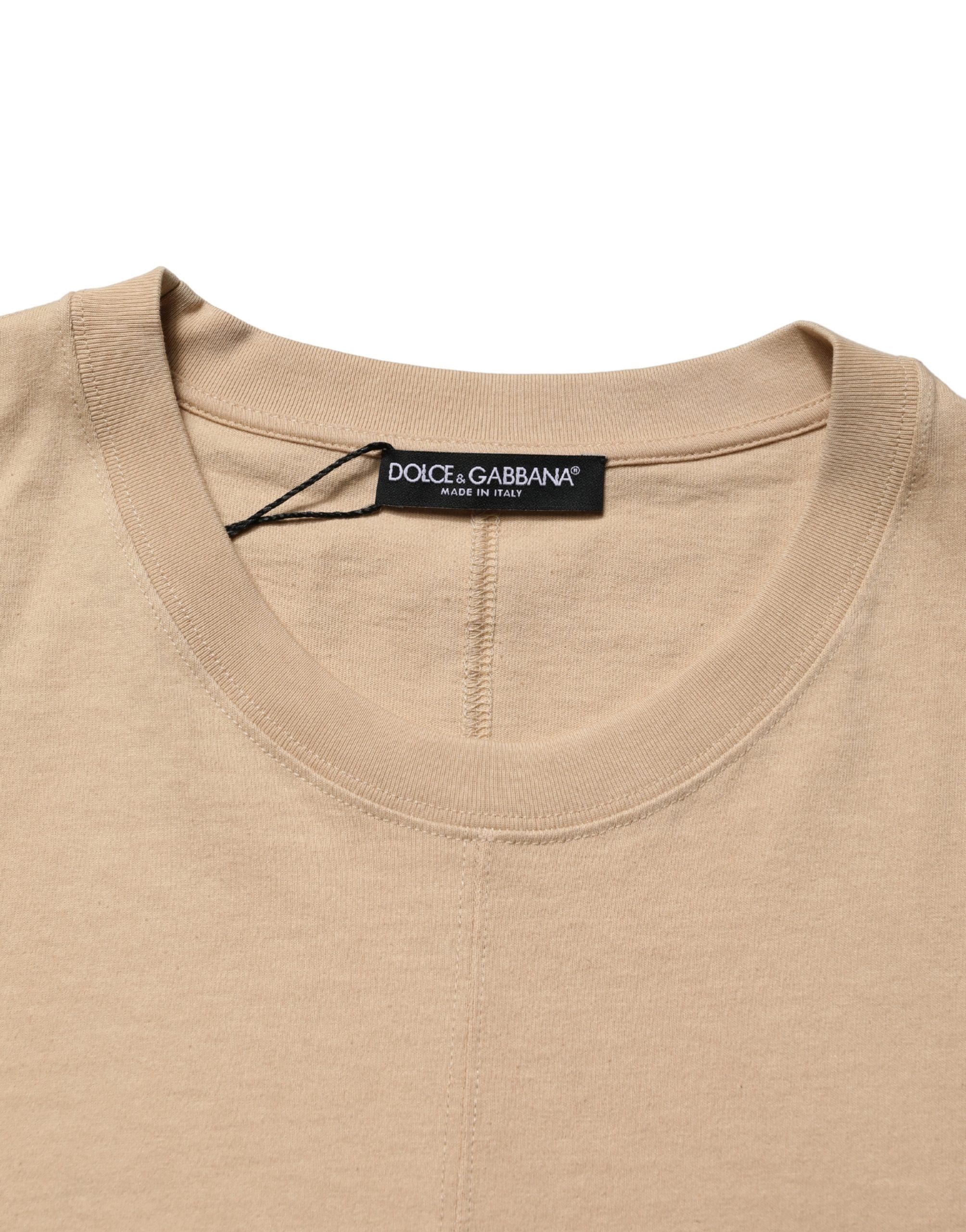 Cotton Roundneck Oversized Fit Men's T-shirt (Pre-Owned) - Dolce & Gabbana - Modalova