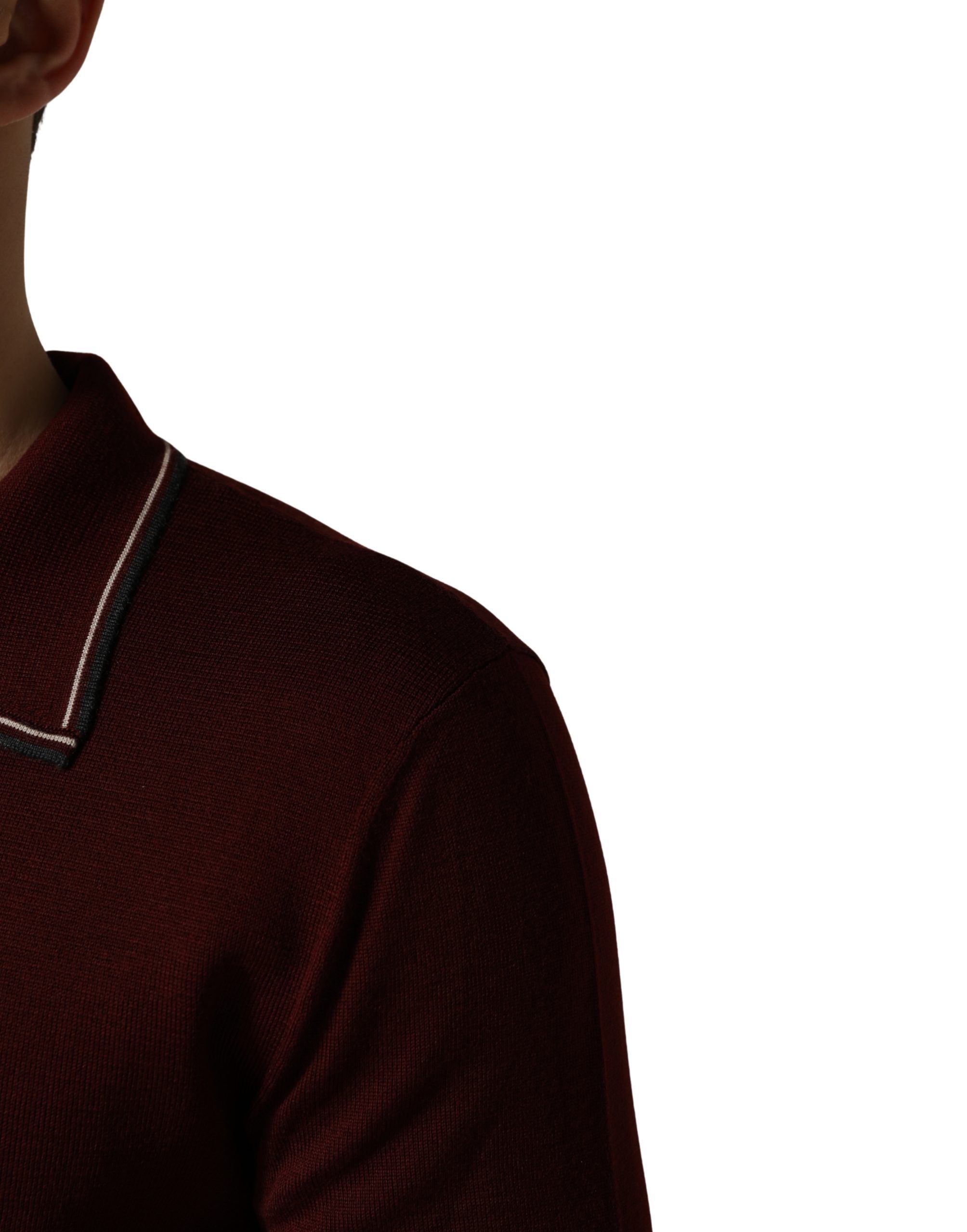 Re-Edition Wool Long Sleeves Men's T-shirt - Dolce & Gabbana - Modalova