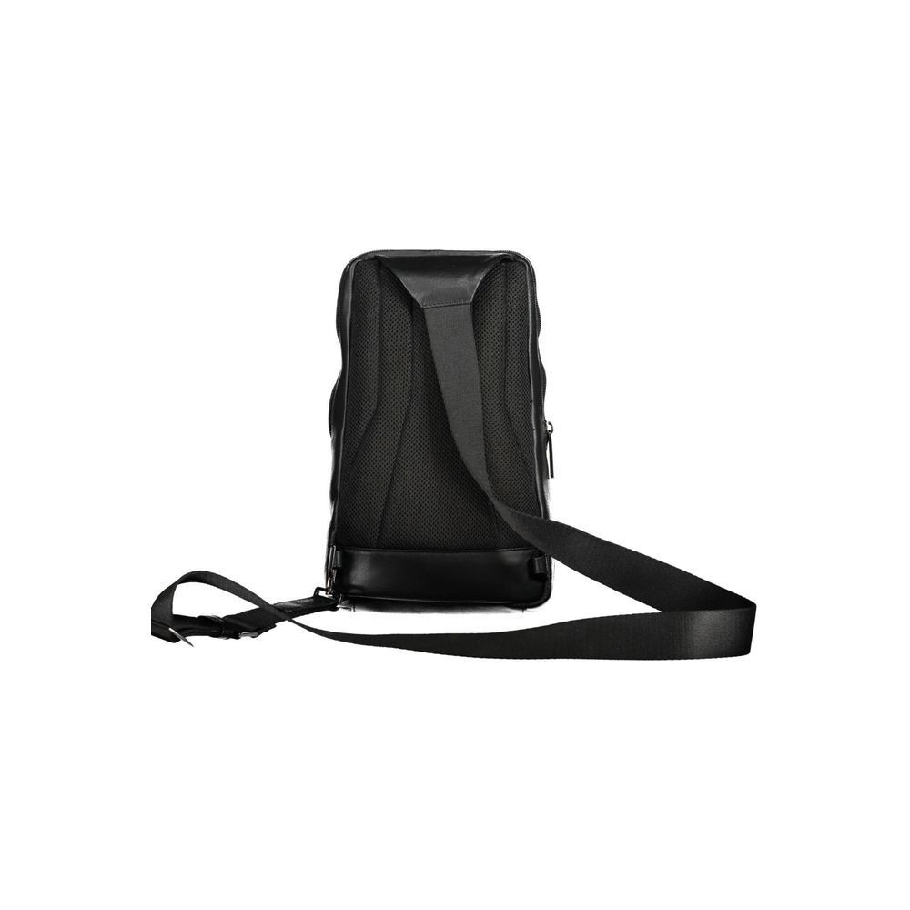 Nero Leather Mens Shoulder Men's Bag - Piquadro - Modalova