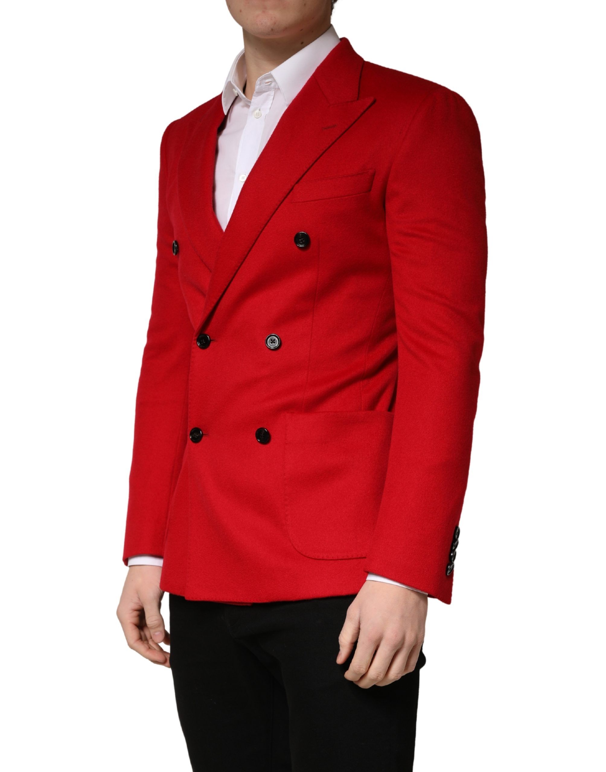 Cashmere Slim Fit Coat Jacket Men's Blazer (Pre-Owned) - Dolce & Gabbana - Modalova