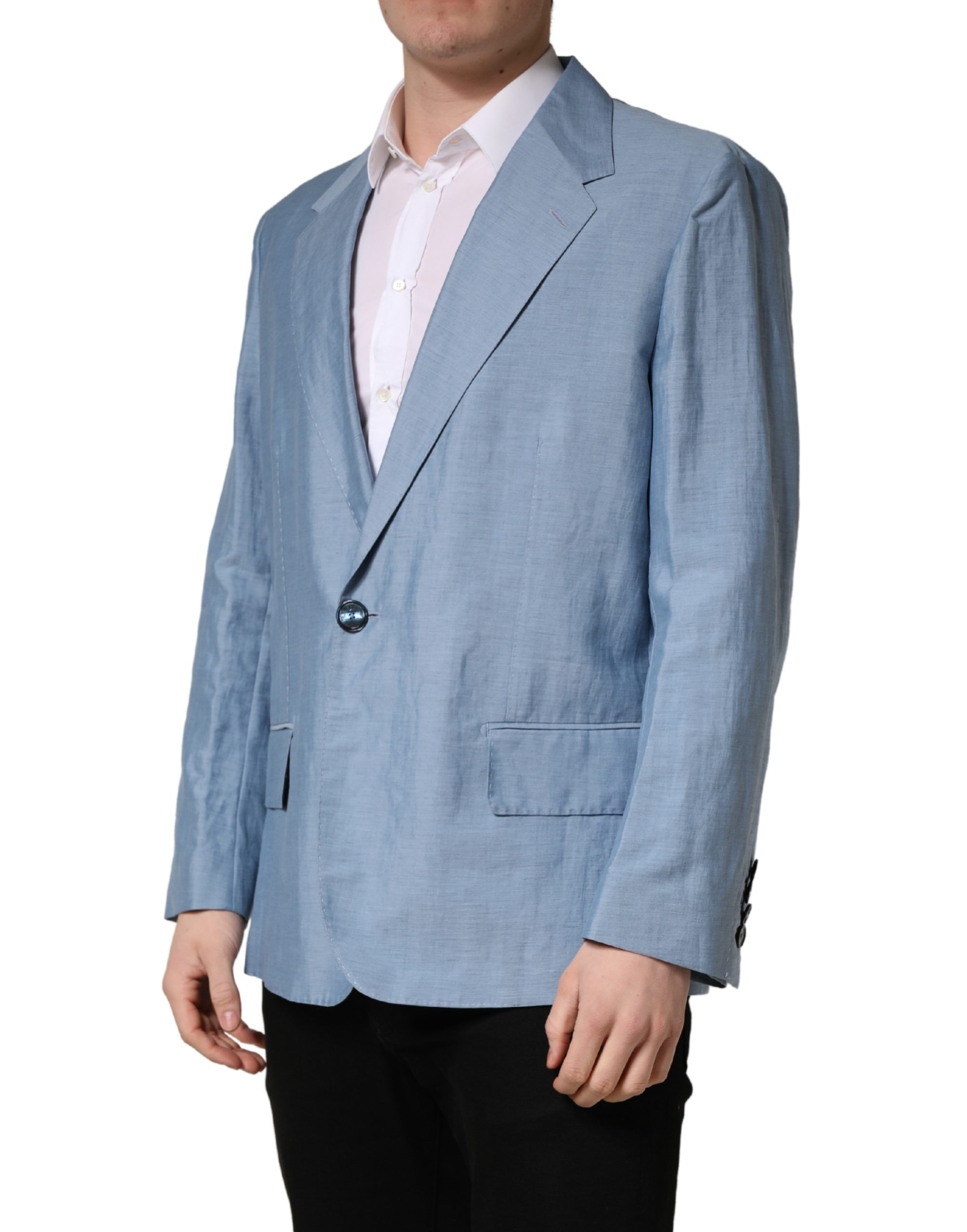 Single Breasted Men Jacket Men's Blazer - Dolce & Gabbana - Modalova