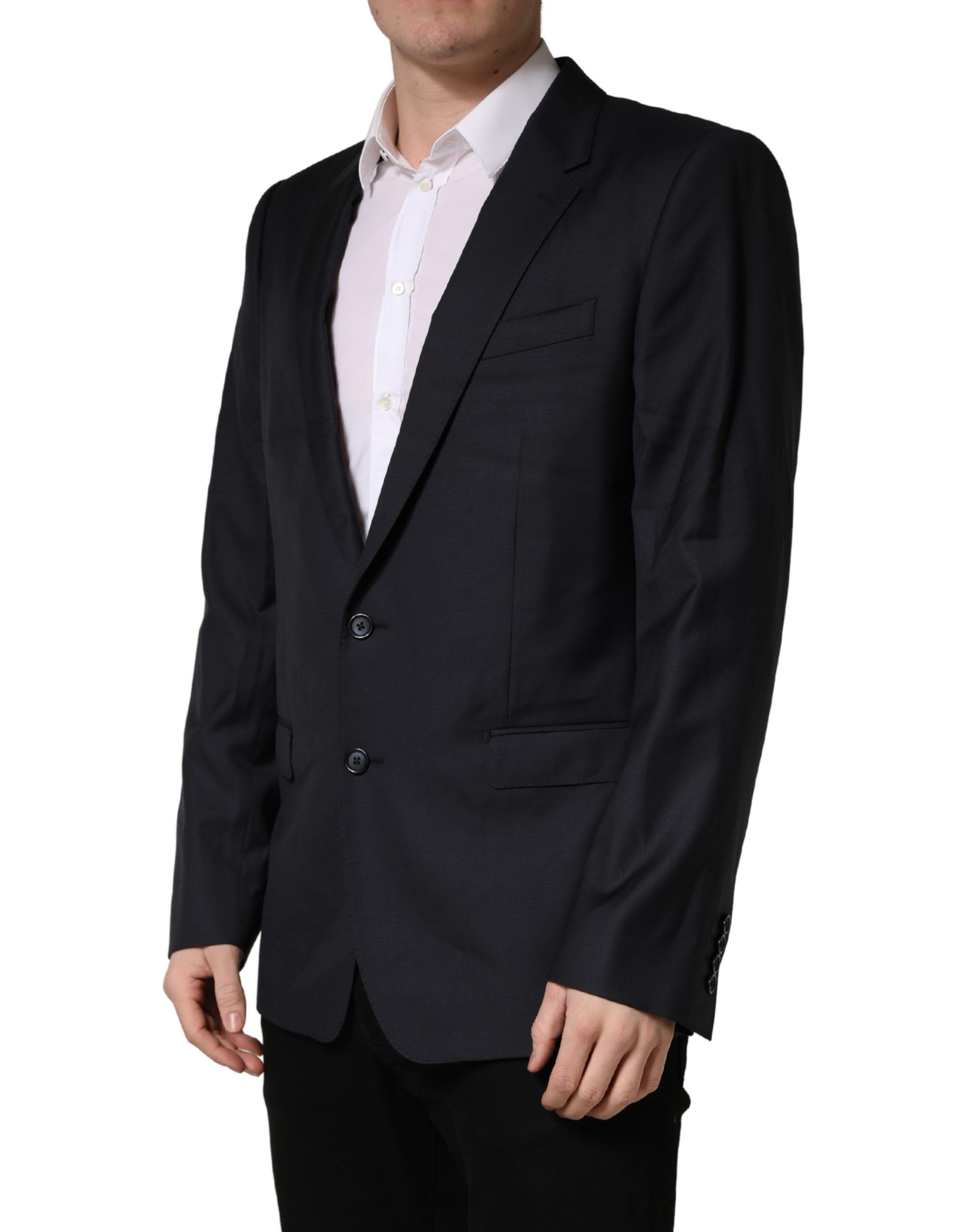 Wool Slim Fit Coat Men Jacket Men's Blazer - Dolce & Gabbana - Modalova