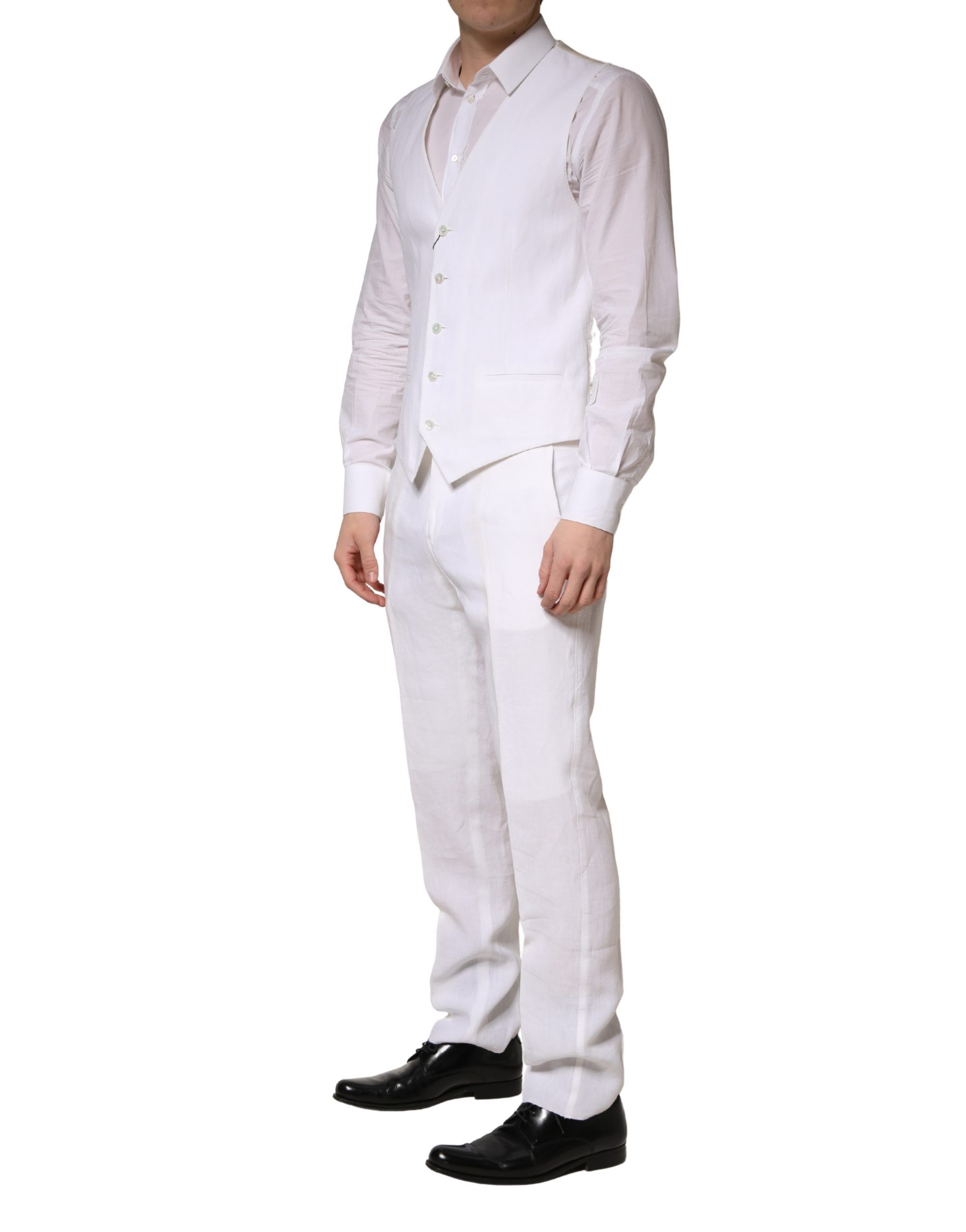 SARTORIA Linen 2 Piece Men Formal Men's Suit - Dolce & Gabbana - Modalova