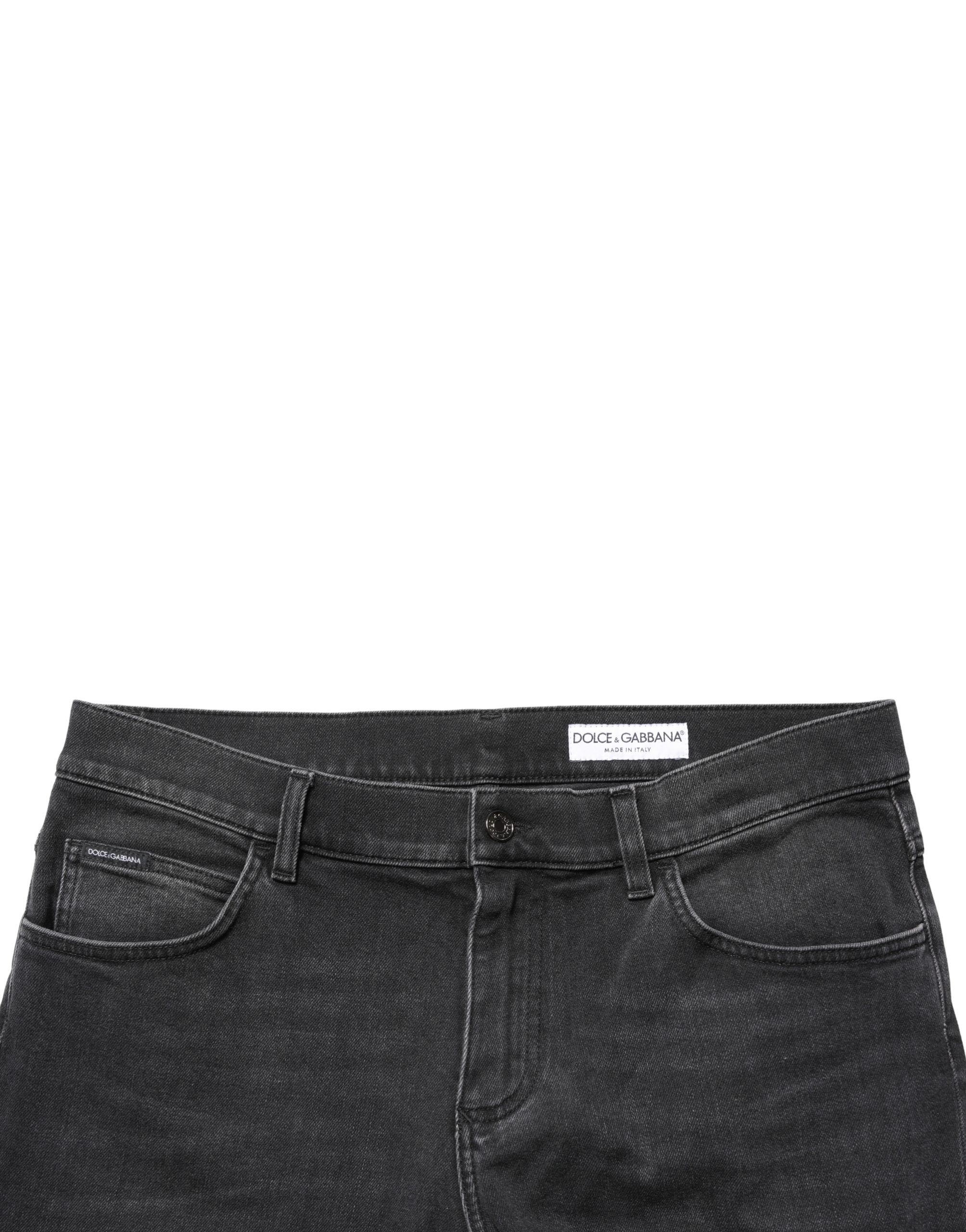 Cotton Stretch Regular SkinnyDenim Men's Jeans - Dolce & Gabbana - Modalova