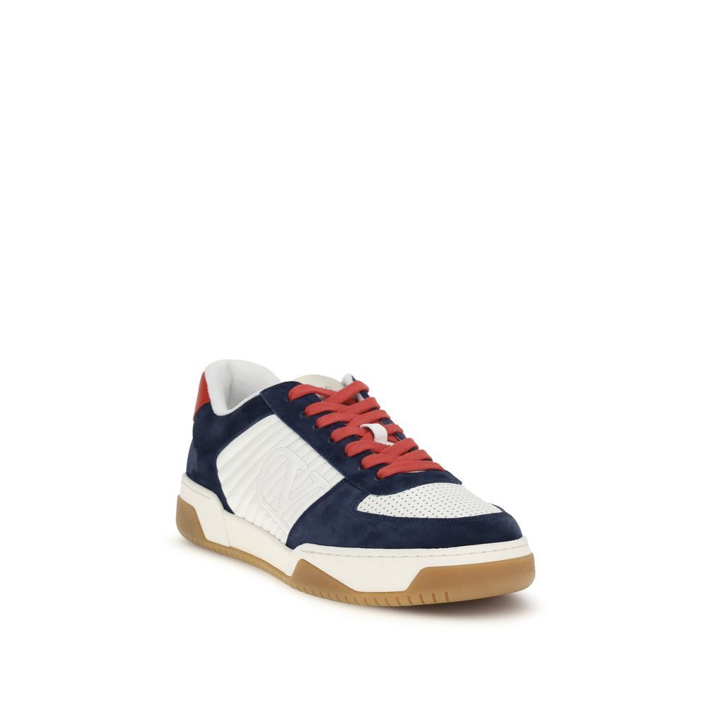 Calf Leather Bos Taurus Athletic Men's Sneakers - Valentino Garavani - Modalova