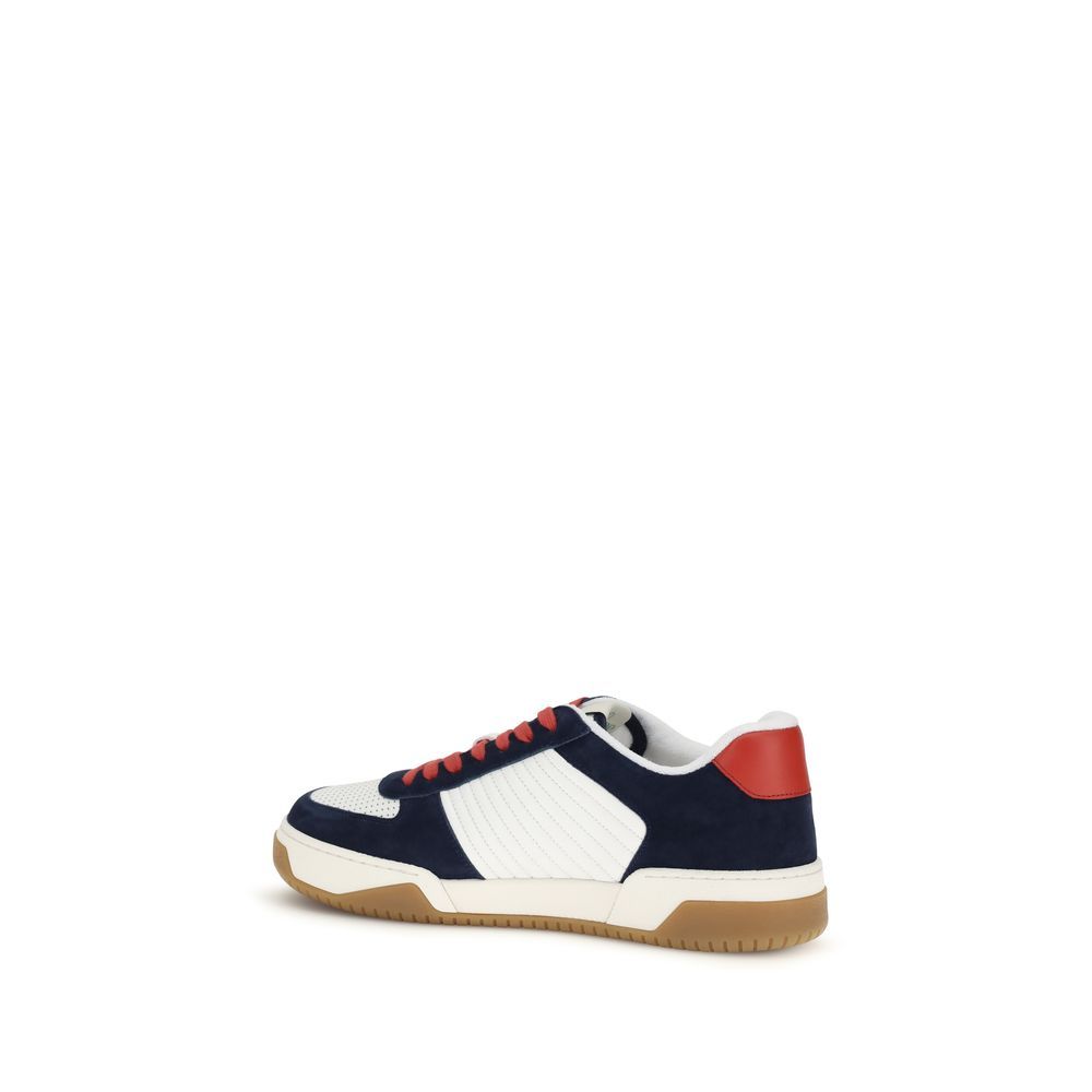 Calf Leather Bos Taurus Athletic Men's Sneakers - Valentino Garavani - Modalova