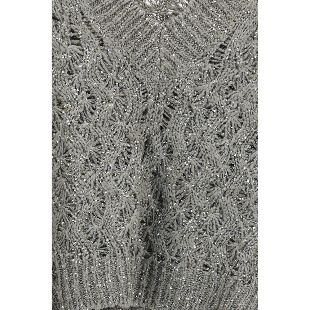 Silk Women's Sweatshirt - Brunello Cucinelli - Modalova
