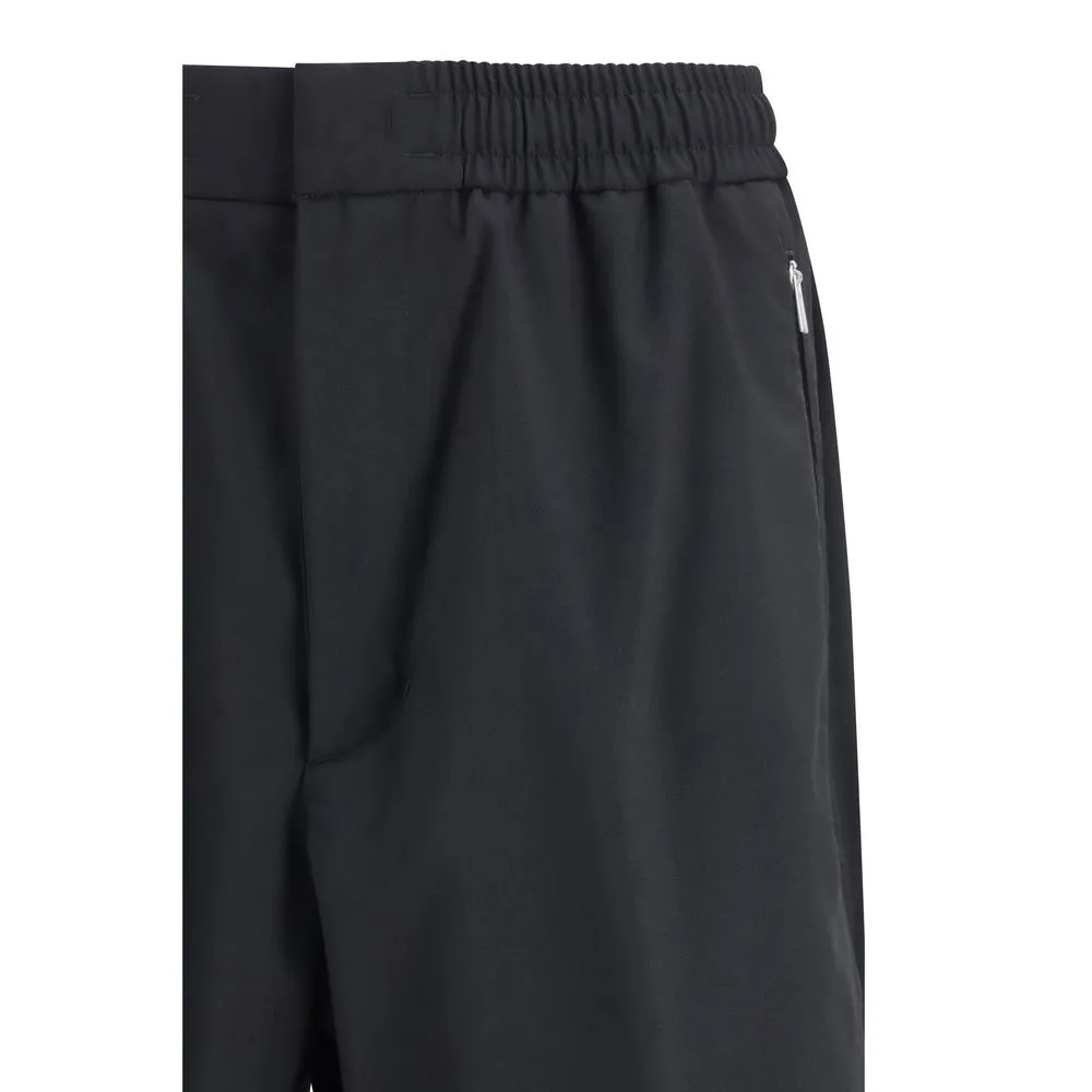 LAMINAR Black Polyester Men's Pants - LAMINAR - Modalova