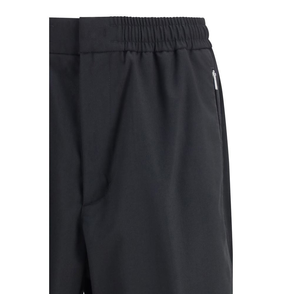 LAMINAR Black Polyester Men's Pants - LAMINAR - Modalova