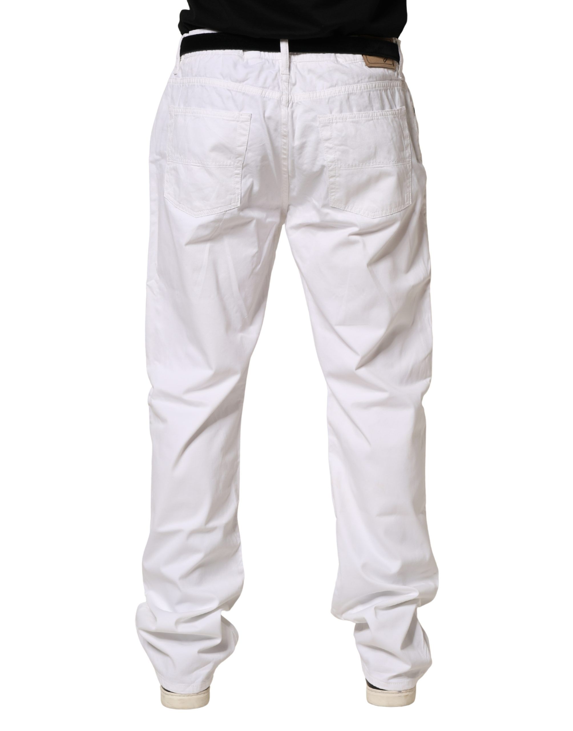 Cotton Stretch Straight Casual Men Denim Trouser Men's Jeans (Pre-Owned) - Fay - Modalova