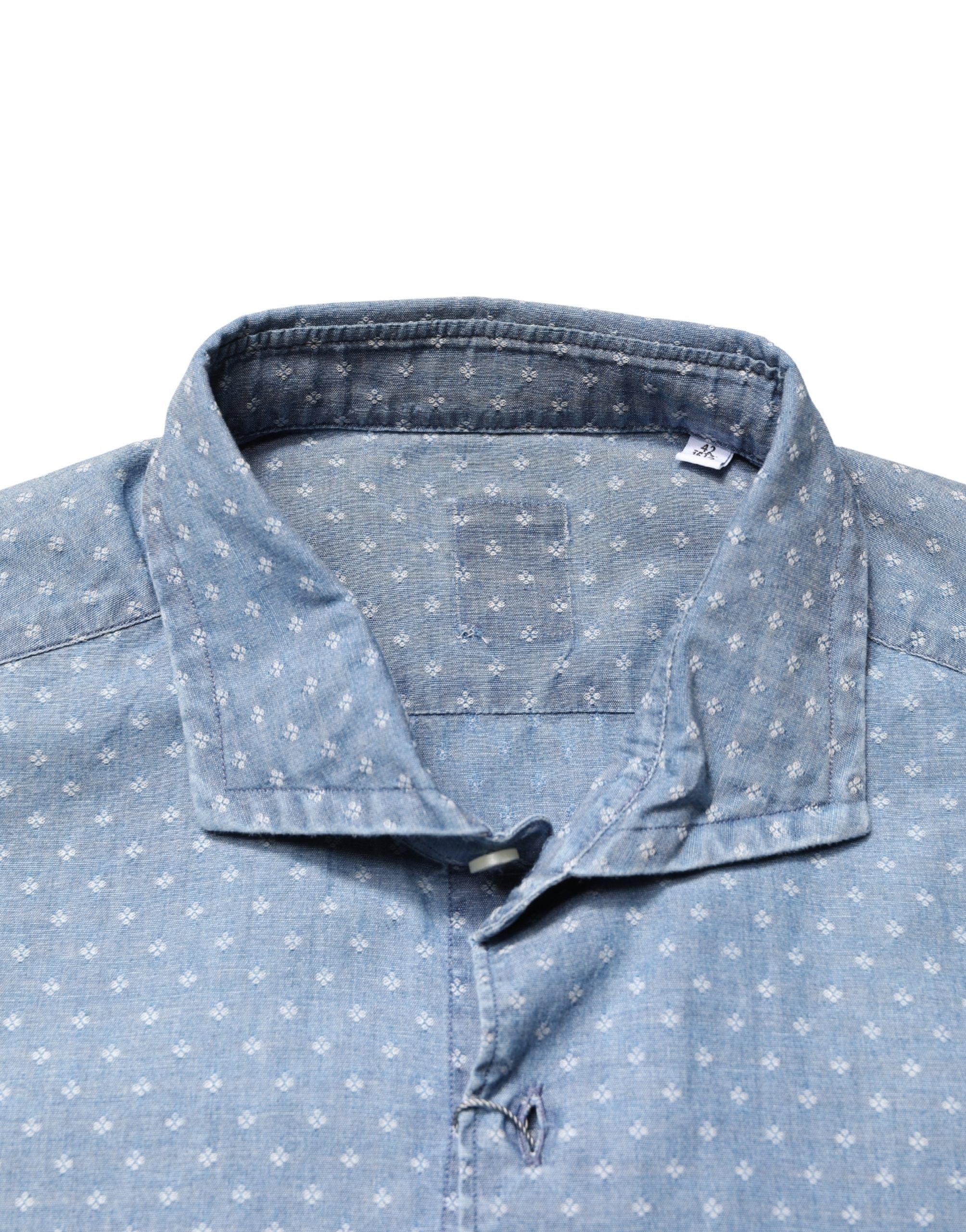 Long Sleeve Collared Casual Men's Shirt (Pre-Owned) - Domenico Tagliente - Modalova