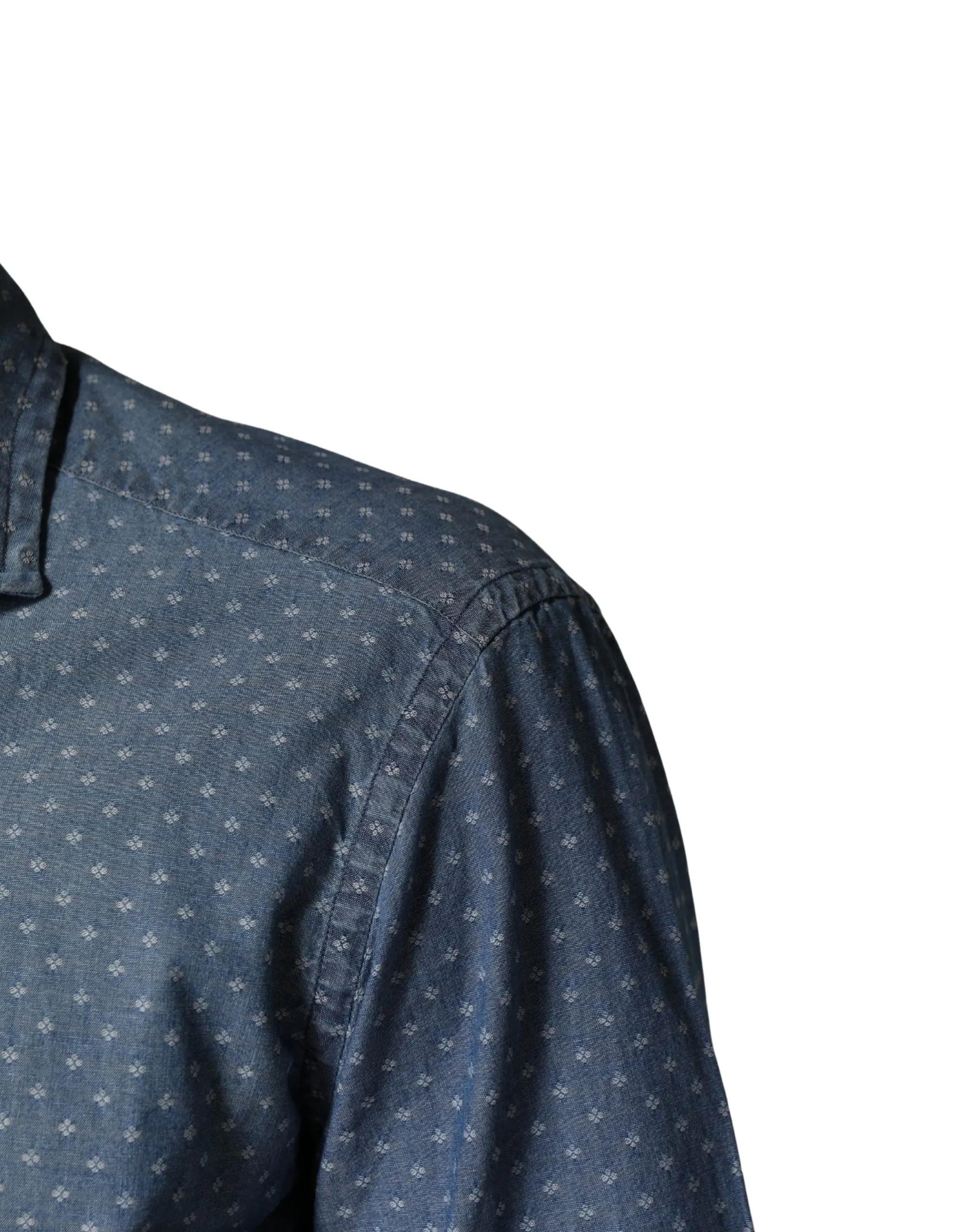 Long Sleeve Collared Casual Men's Shirt (Pre-Owned) - Domenico Tagliente - Modalova