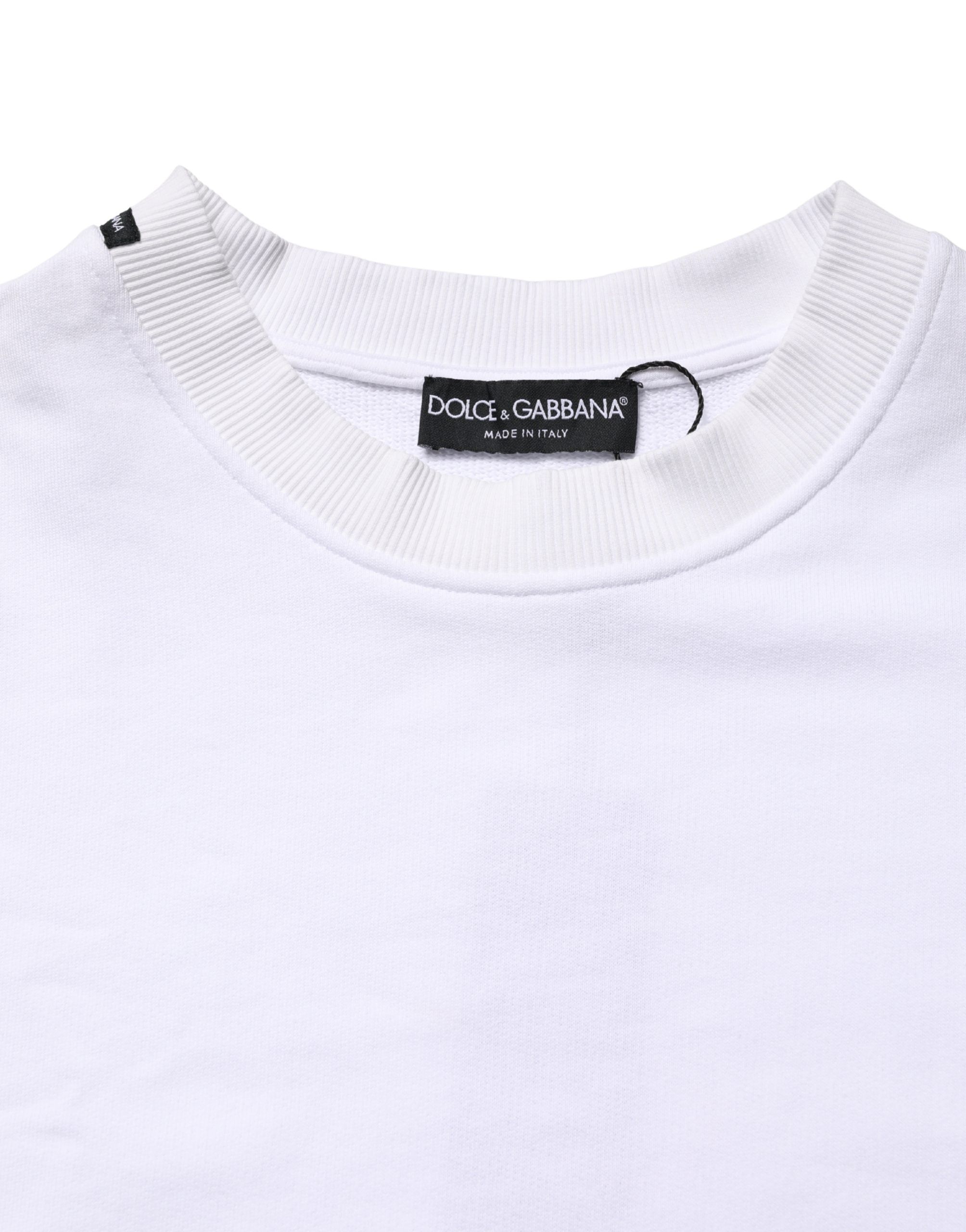 Cotton Crew Neck Sweatshirt Men's Sweater (Pre-Owned) - Dolce & Gabbana - Modalova
