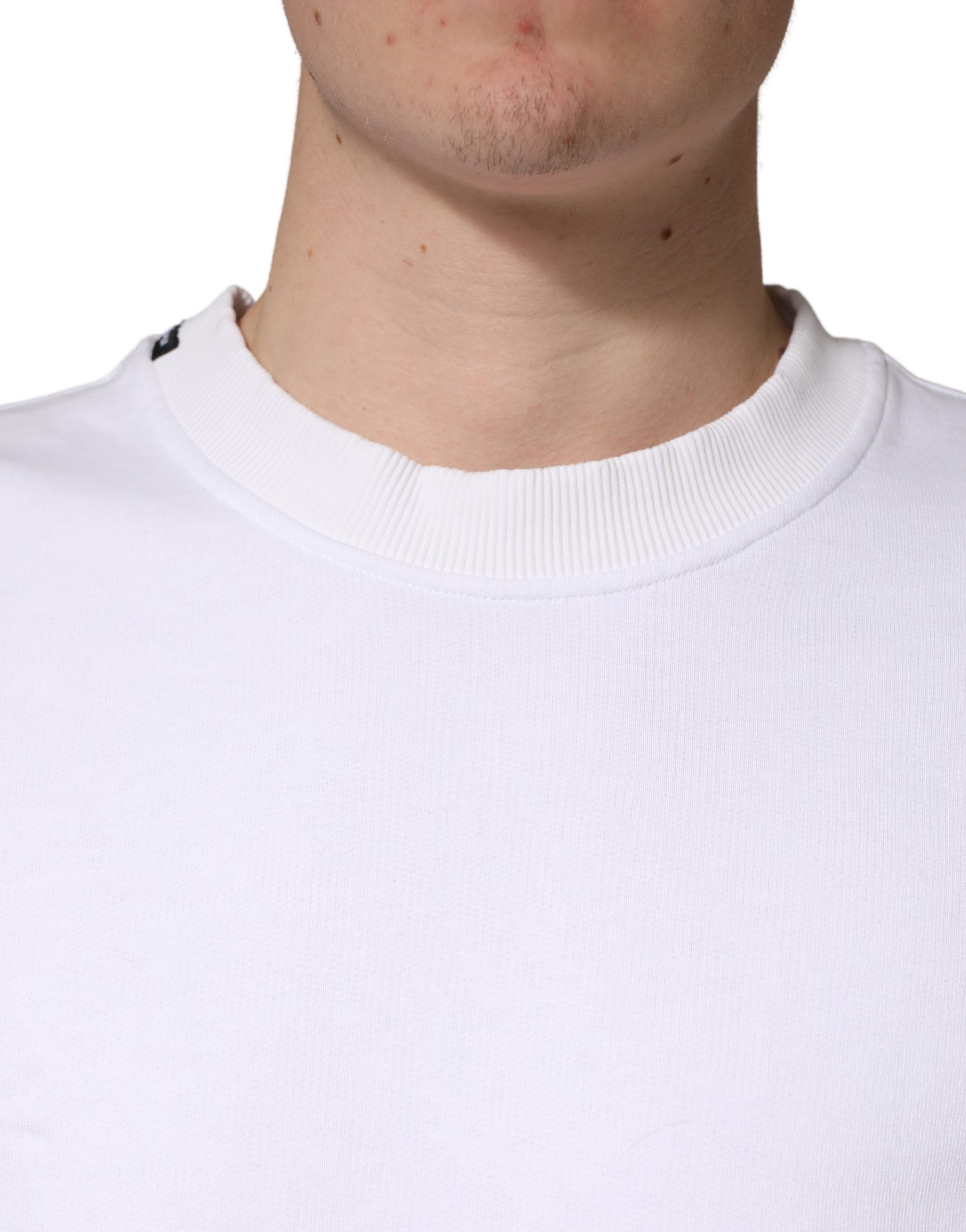 Cotton Crew Neck Sweatshirt Men's Sweater (Pre-Owned) - Dolce & Gabbana - Modalova
