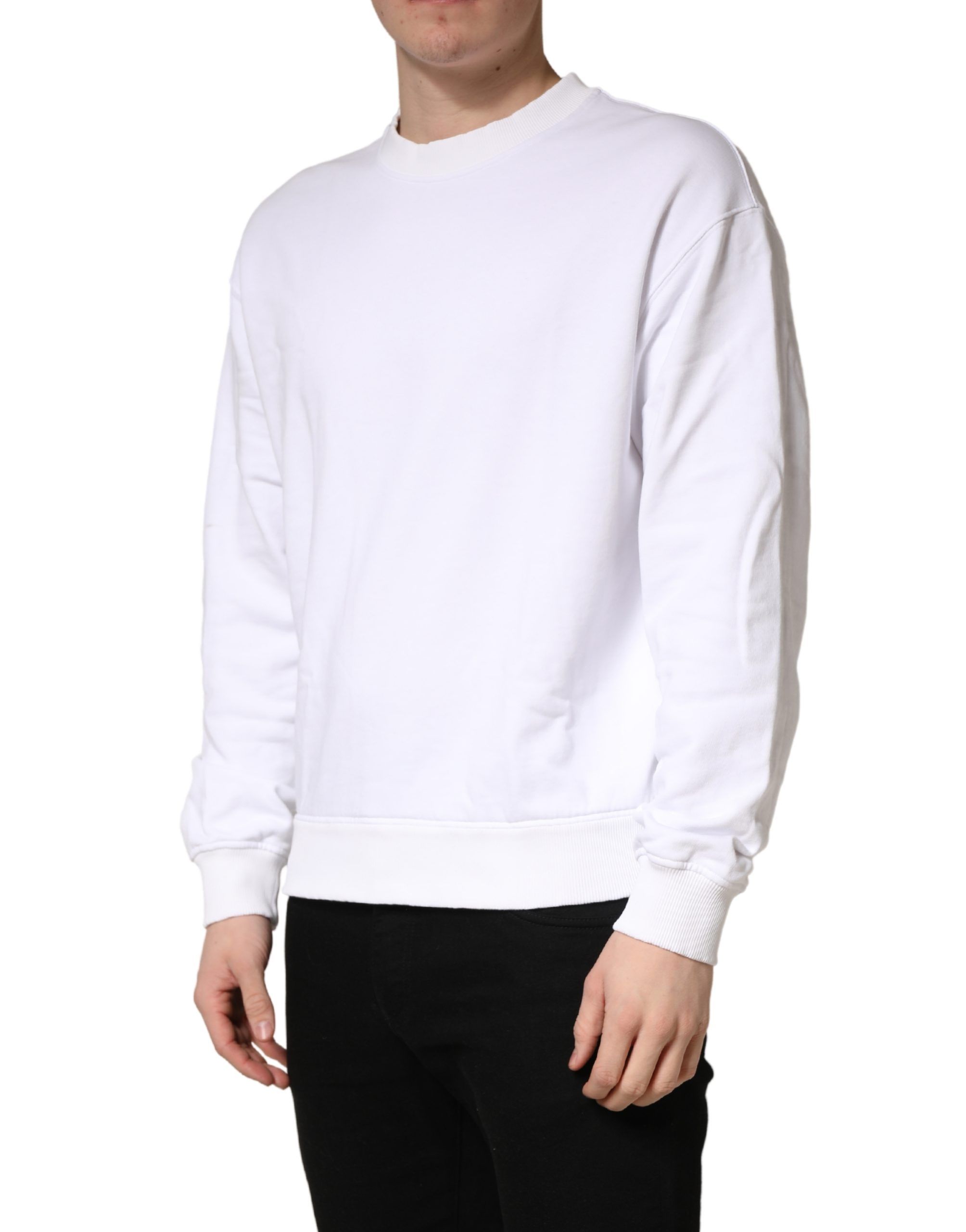 Cotton Crew Neck Sweatshirt Men's Sweater (Pre-Owned) - Dolce & Gabbana - Modalova