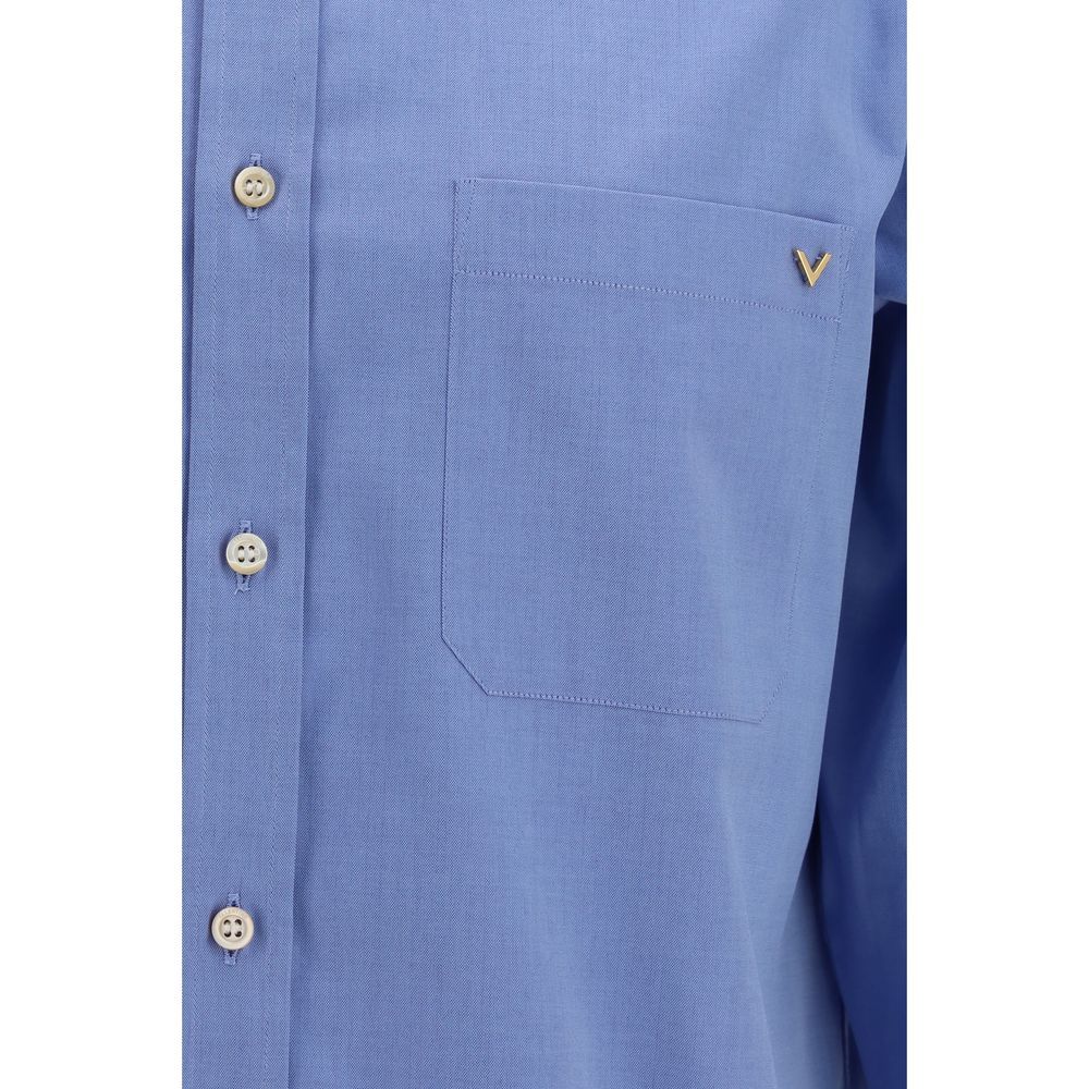Cotton Men's Shirt - Valentino Garavani - Modalova
