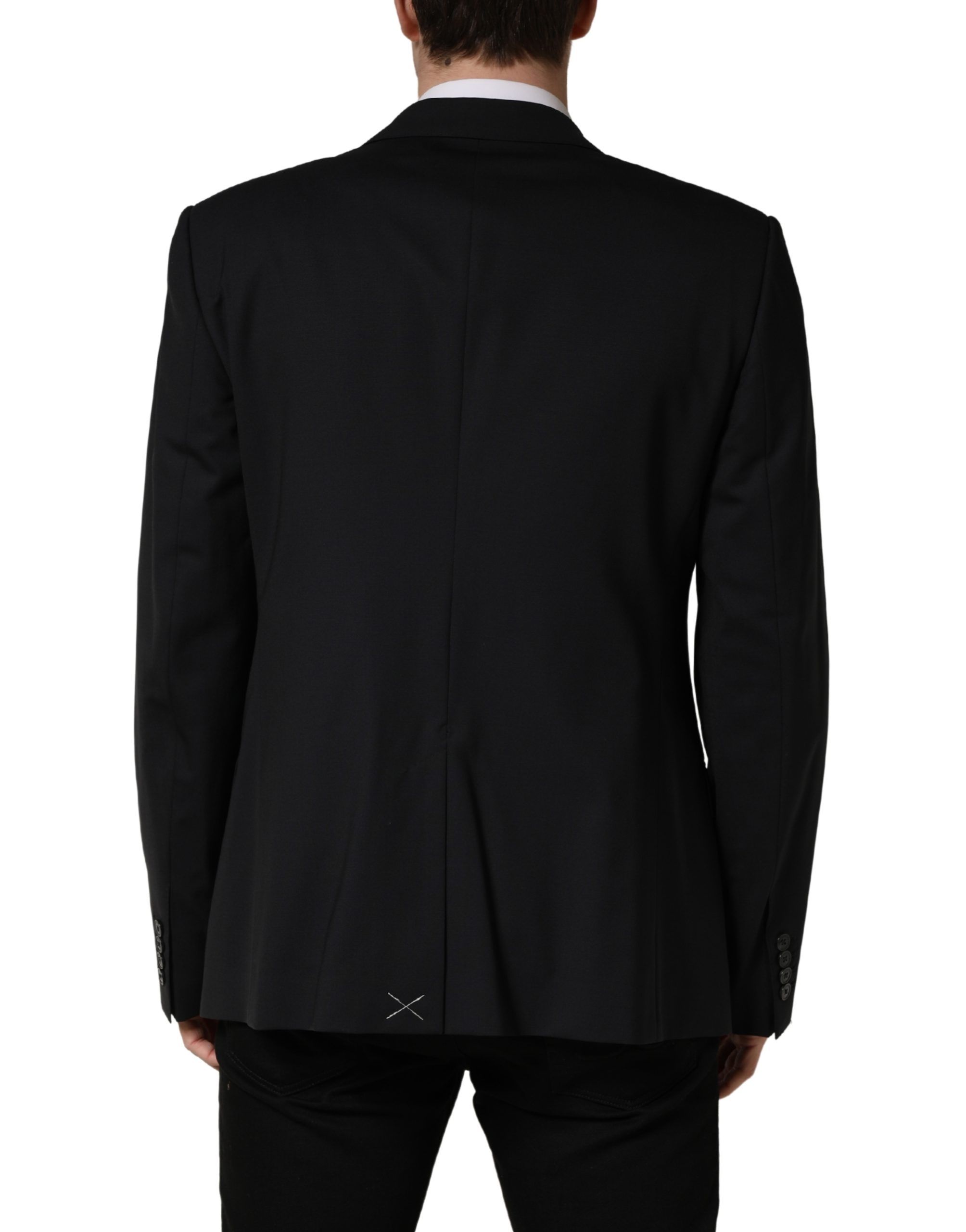 Blue Single Breasted 2 Button Suit Men's Jacket - Dolce & Gabbana - Modalova