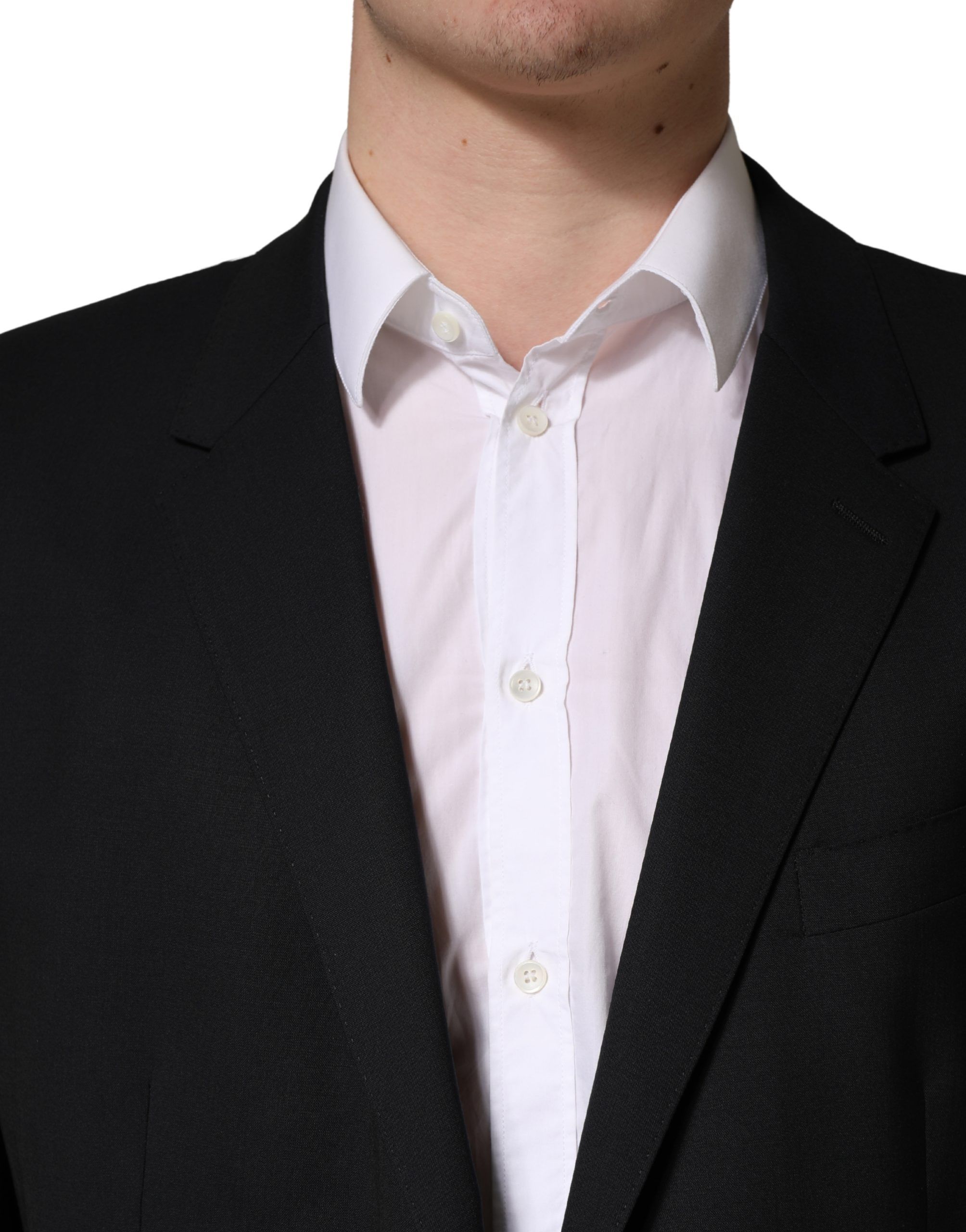 Blue Single Breasted 2 Button Suit Men's Jacket - Dolce & Gabbana - Modalova