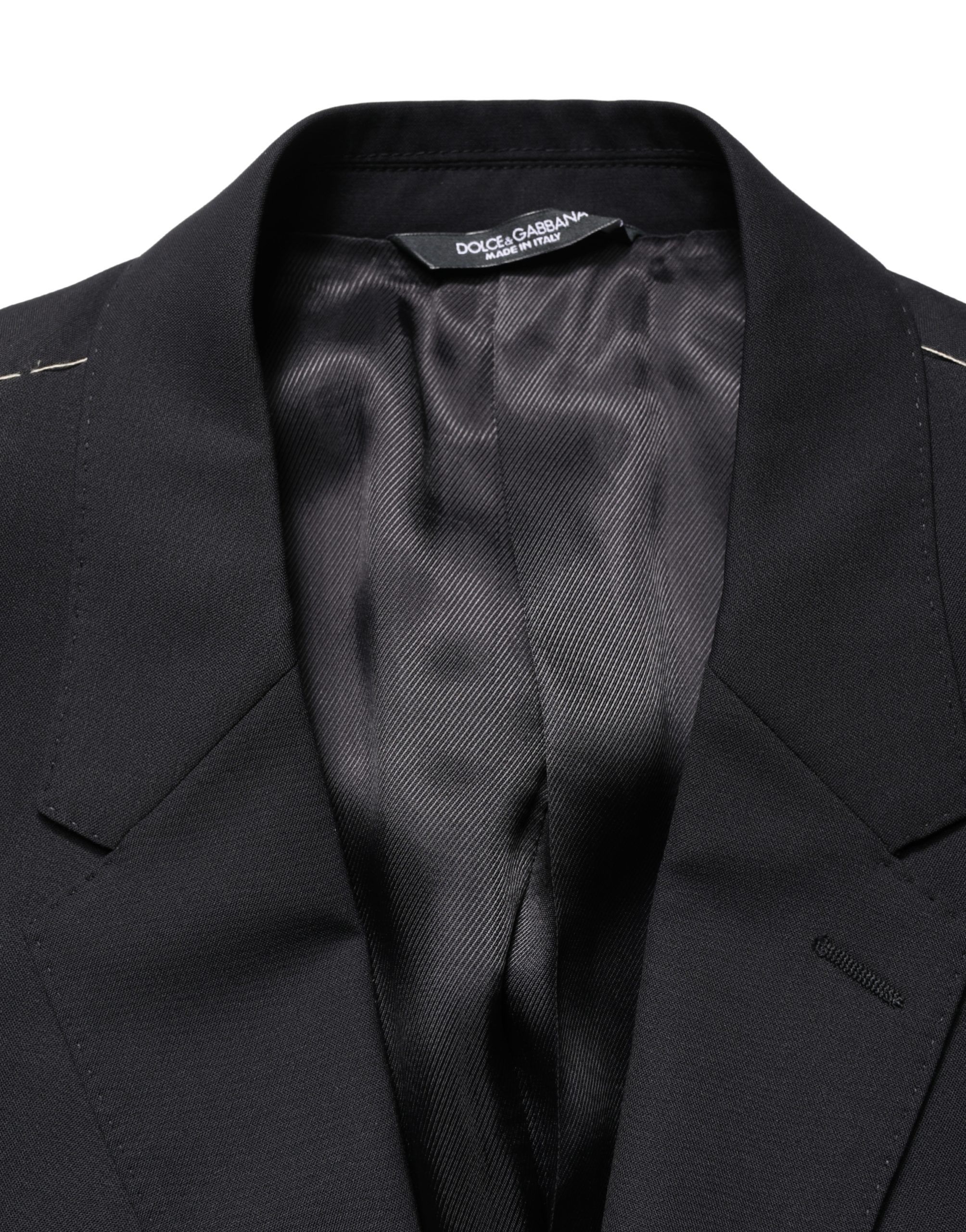 Blue Single Breasted 2 Button Suit Men's Jacket - Dolce & Gabbana - Modalova