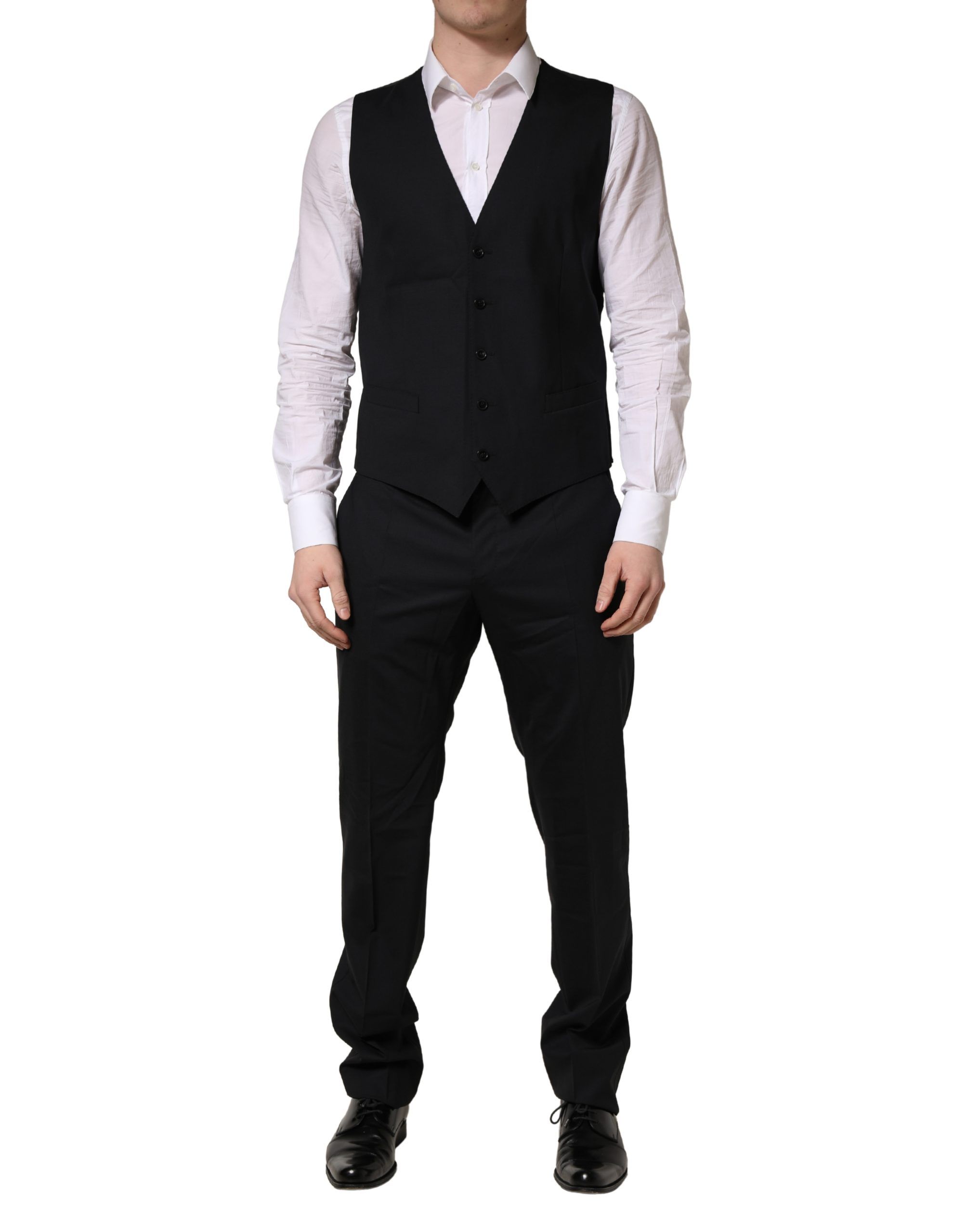 Wool 2 Buttons Formal 3 Piece Men Men's Suit (Pre-Owned) - Dolce & Gabbana - Modalova