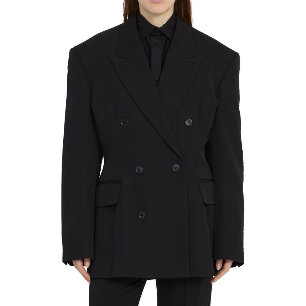 Wool Women's Jacket - Balenciaga - Modalova