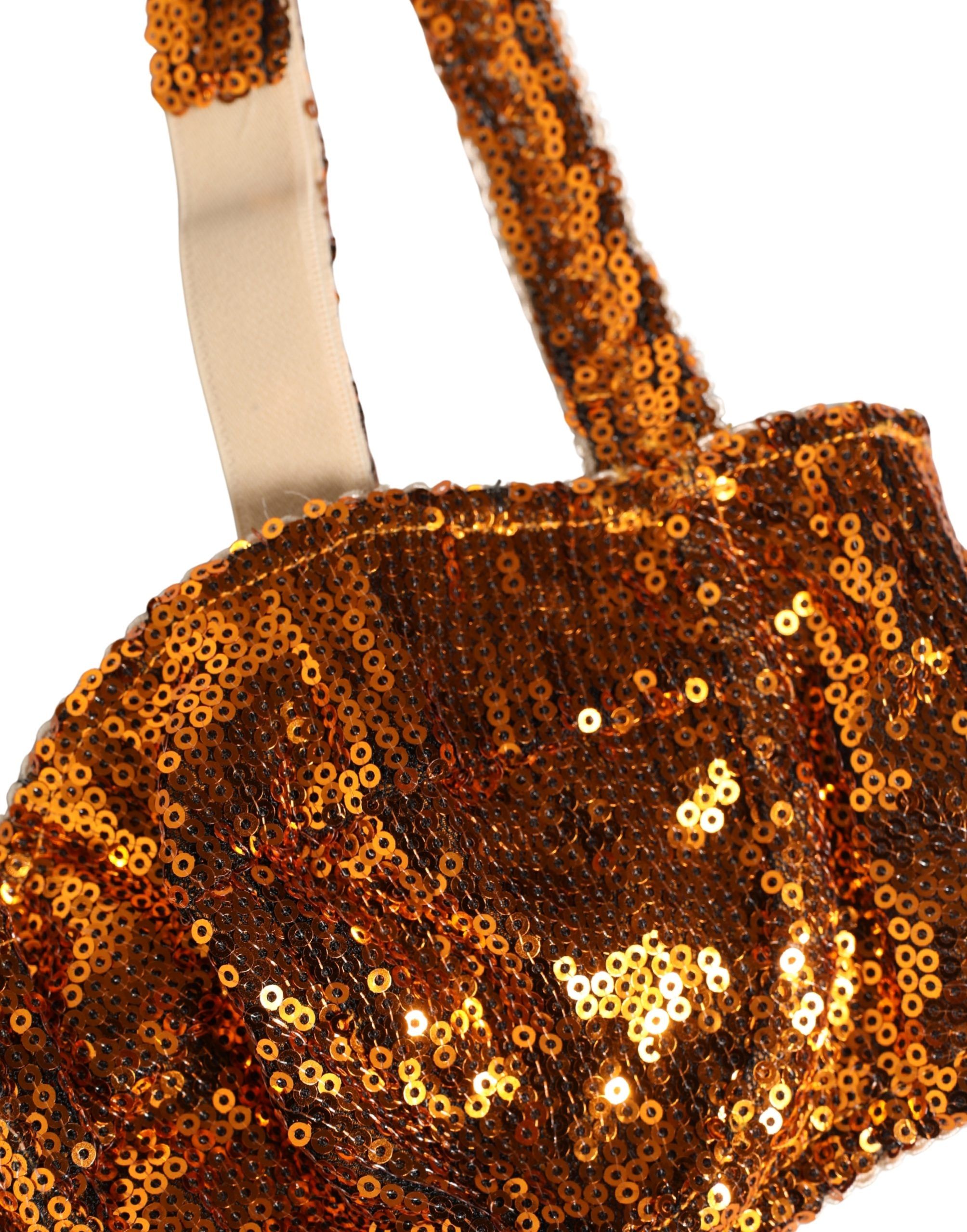 Sequined Nyon Balconnet Bra Women's Underwear - Dolce & Gabbana - Modalova