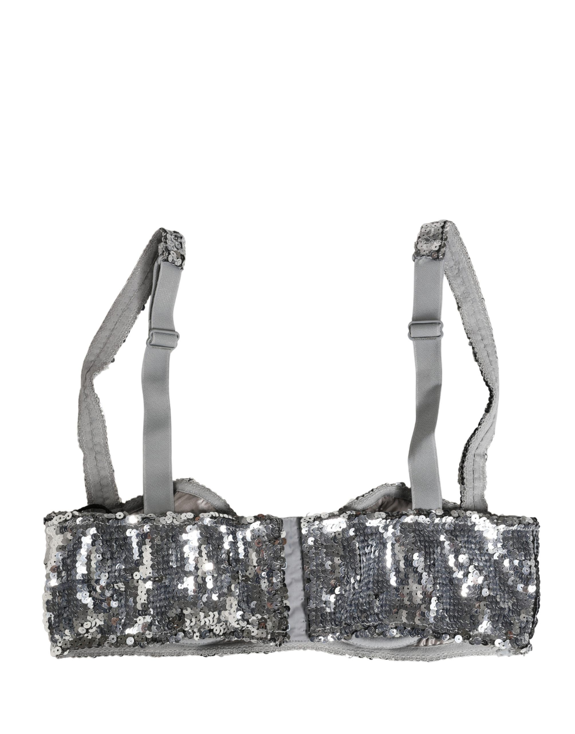 Sequined Nyon Balconnet Bra Women's Underwear - Dolce & Gabbana - Modalova
