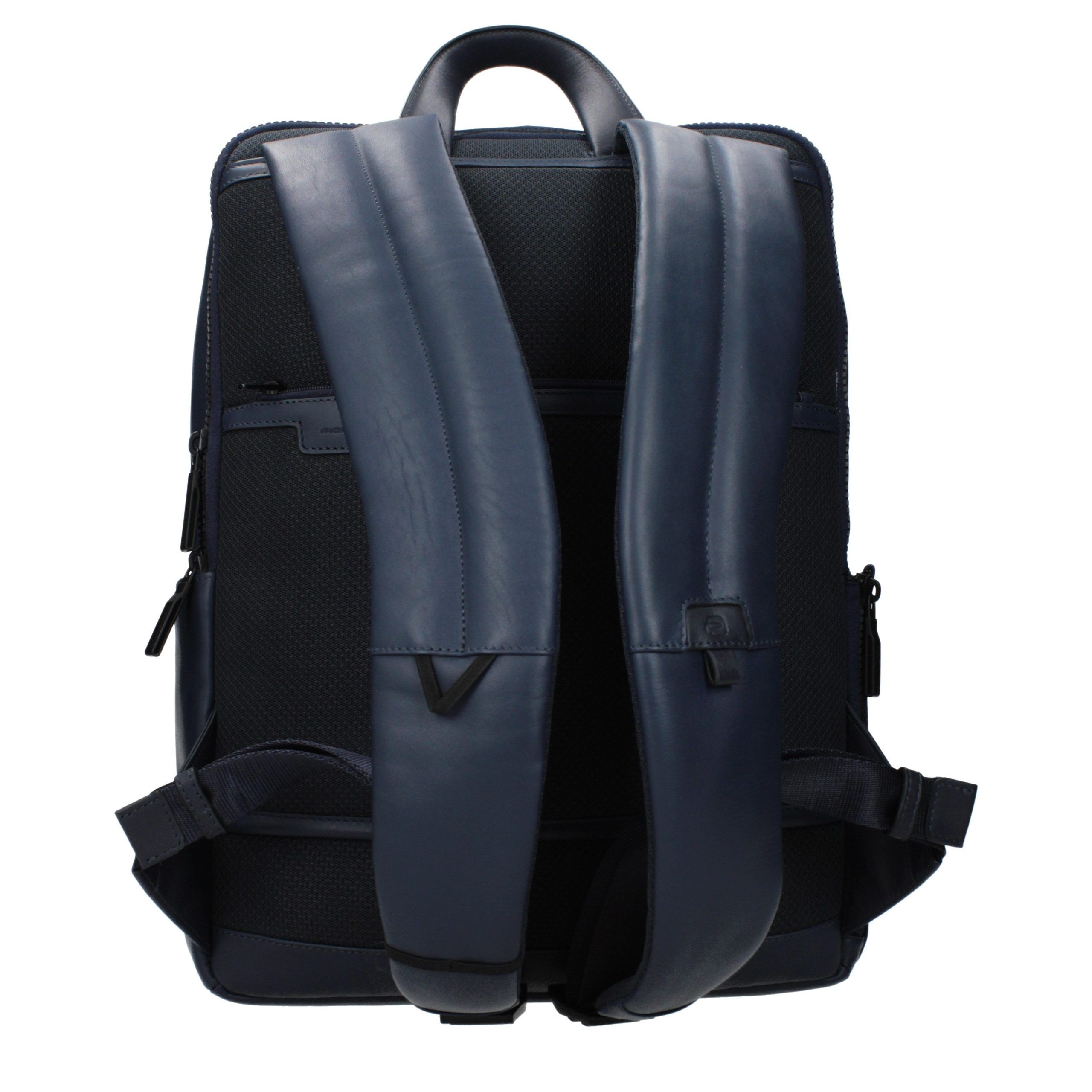 Leather Men's Backpack - Piquadro - Modalova