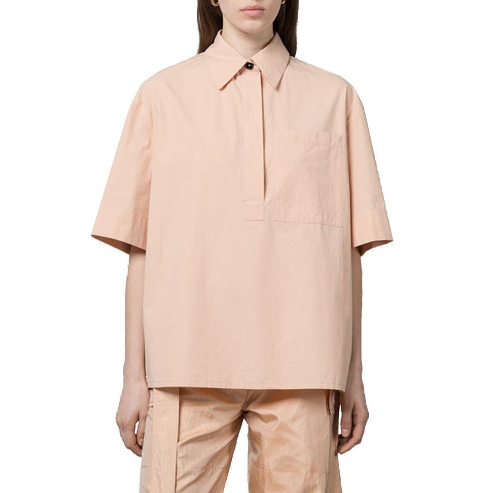 Cotton Pattern Women's Shirt - Jil Sander - Modalova