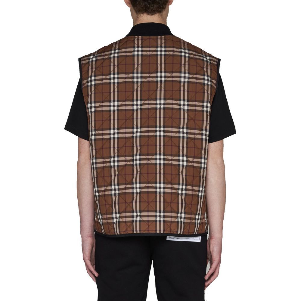 Polyester Sleeveless Men's Jacket - Burberry - Modalova
