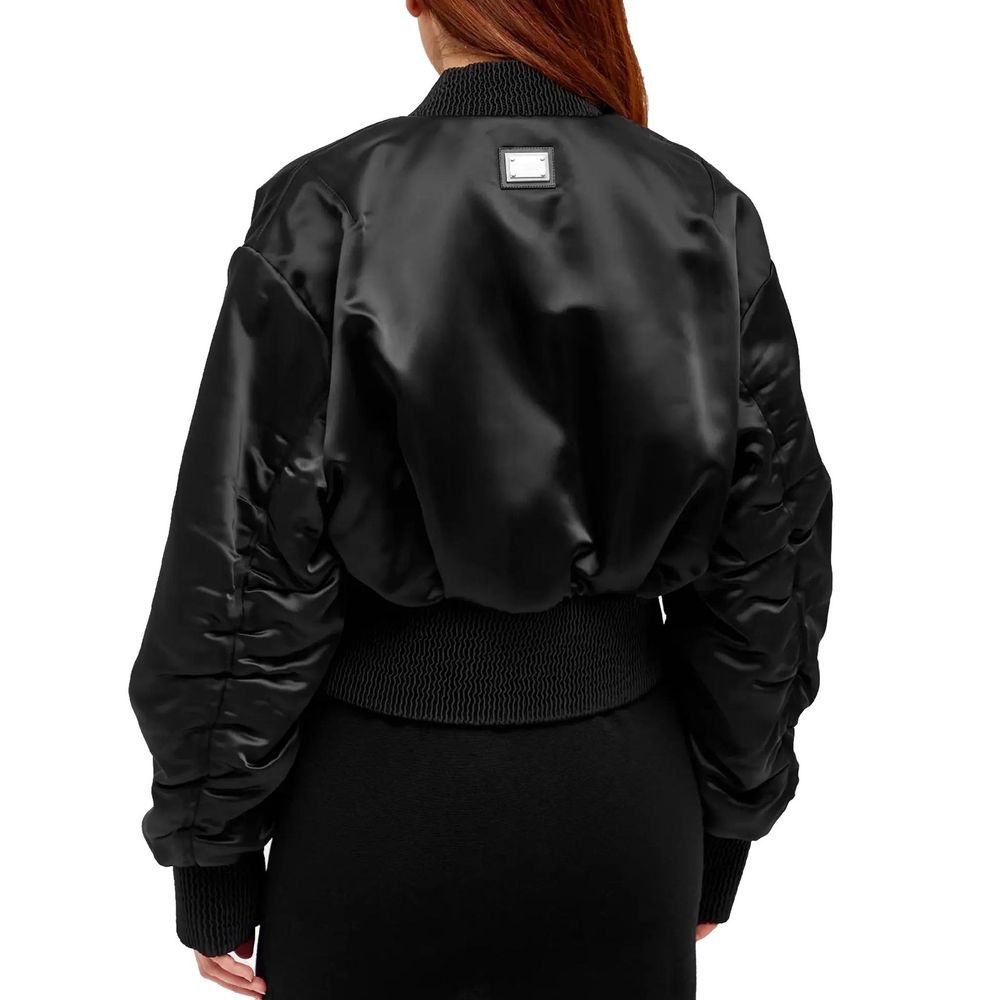 Acetate Women's Bomber - Dolce & Gabbana - Modalova