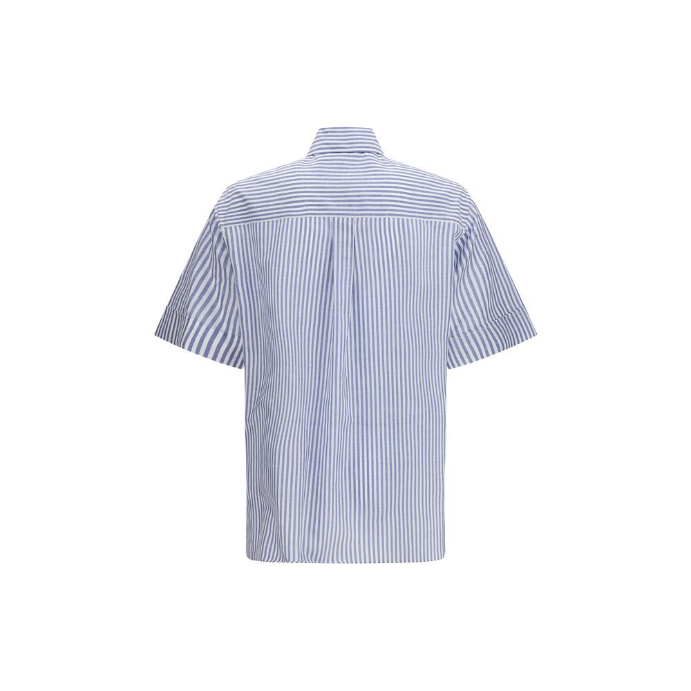 Cotton Pattern Men's Shirt - Valentino Garavani - Modalova