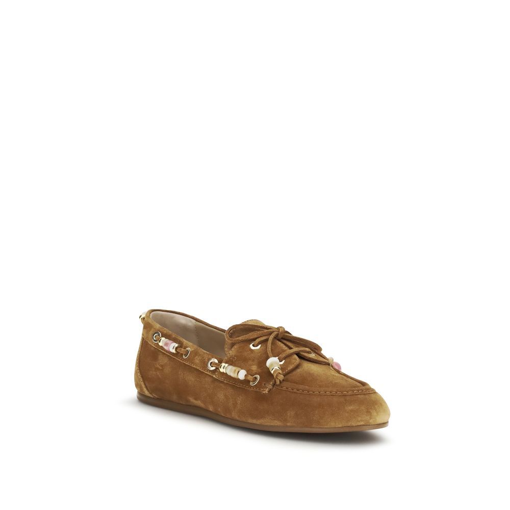 Calf Leather Bos Taurus Slip-On Women's Loafers - Stuart Weitzman - Modalova