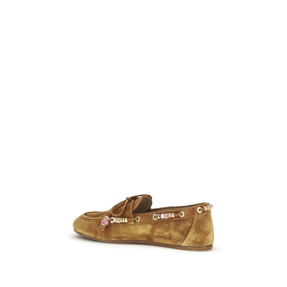 Calf Leather Bos Taurus Slip-On Women's Loafers - Stuart Weitzman - Modalova
